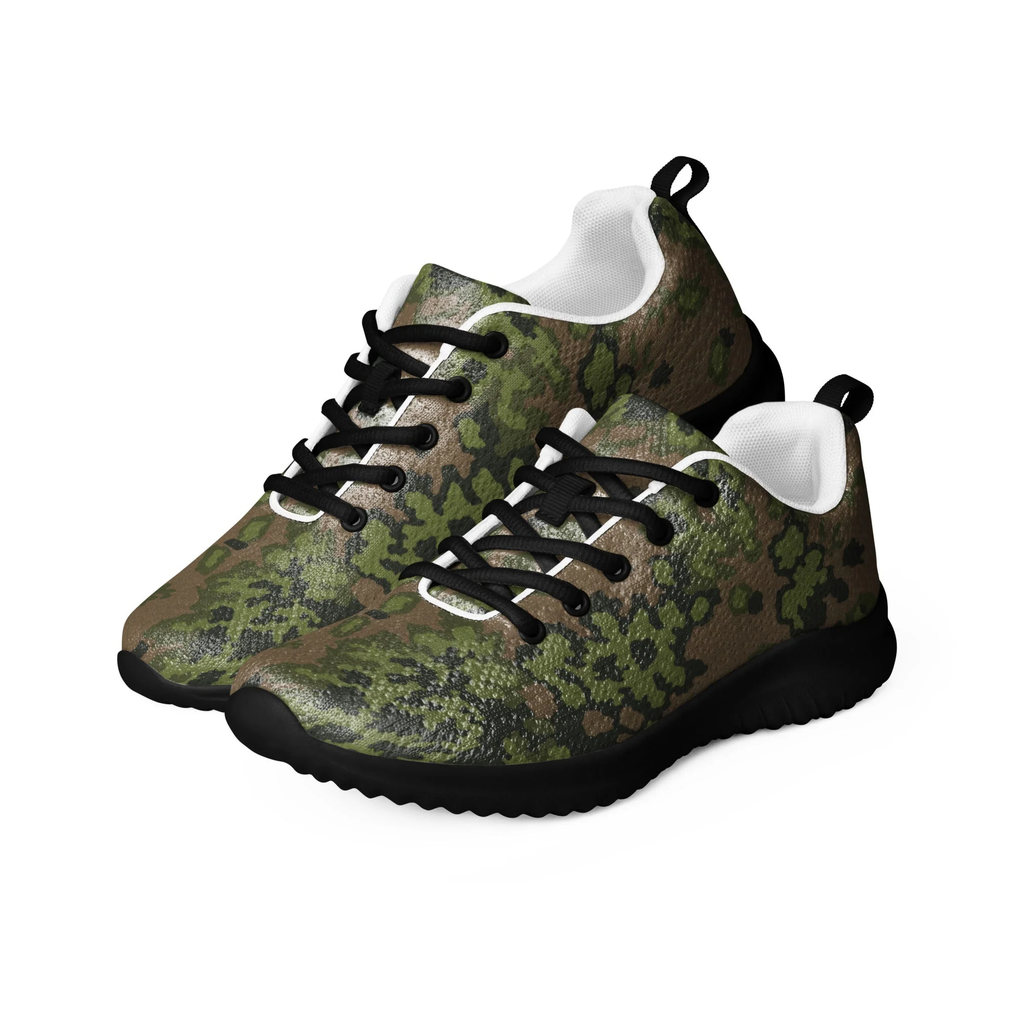 German Oak Leaf Eichenlaubmuster Summer CAMO Mens Athletic Shoes - Image 12