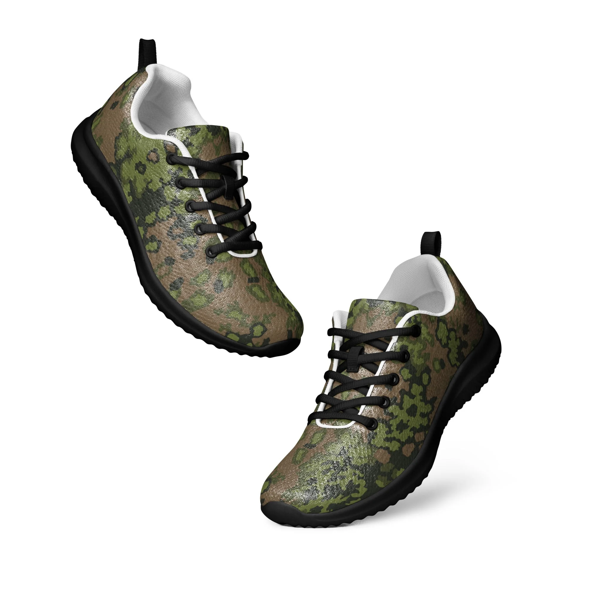German Oak Leaf Eichenlaubmuster Summer CAMO Mens Athletic Shoes - Image 5