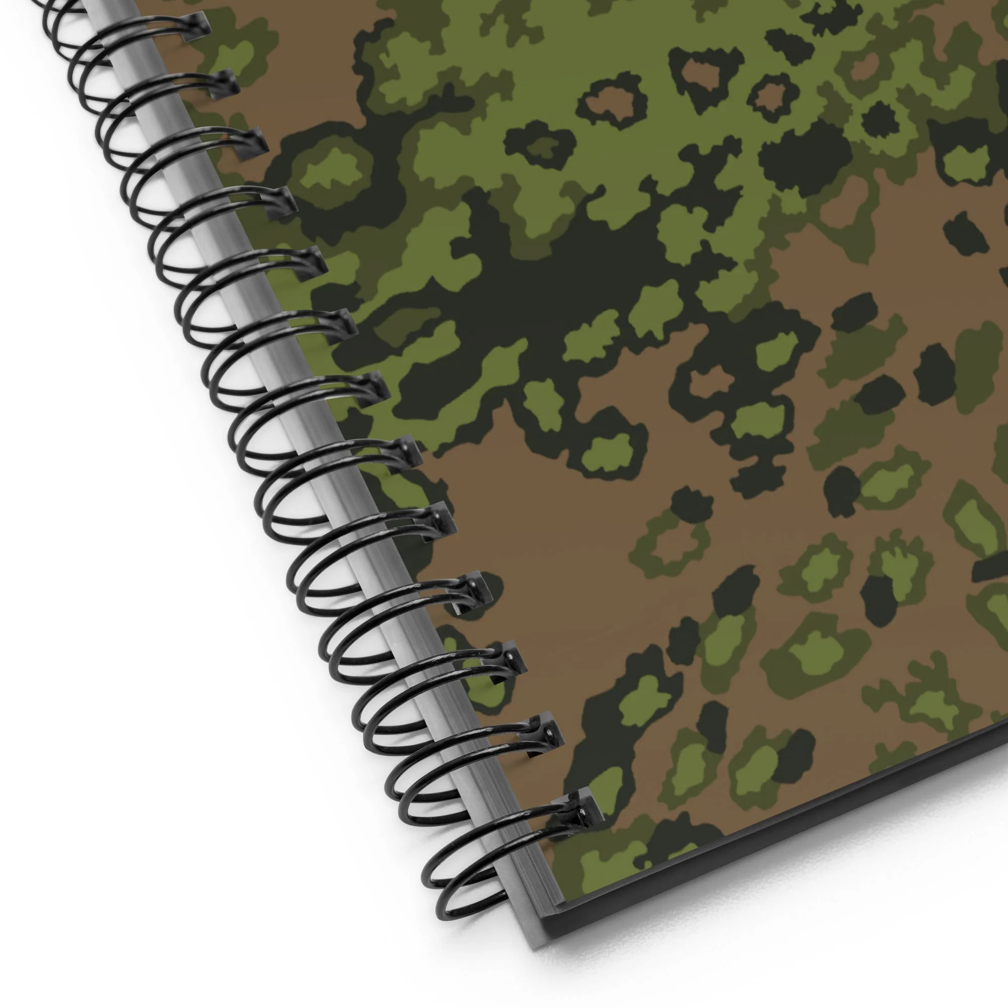 German Oak Leaf Eichenlaubmuster Summer CAMO Spiral Notebook - Image 5