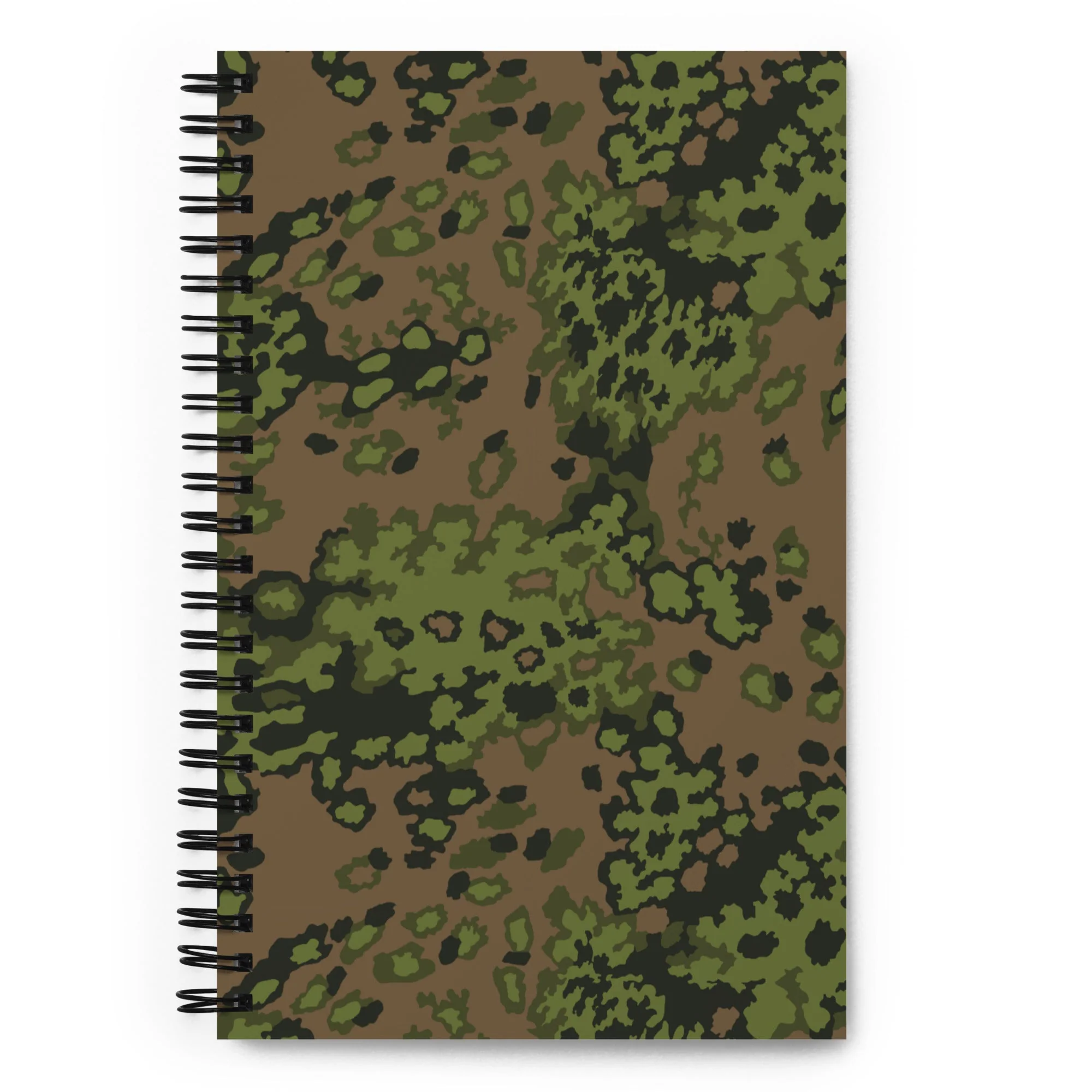 German Oak Leaf Eichenlaubmuster Summer CAMO Spiral Notebook - Image 6