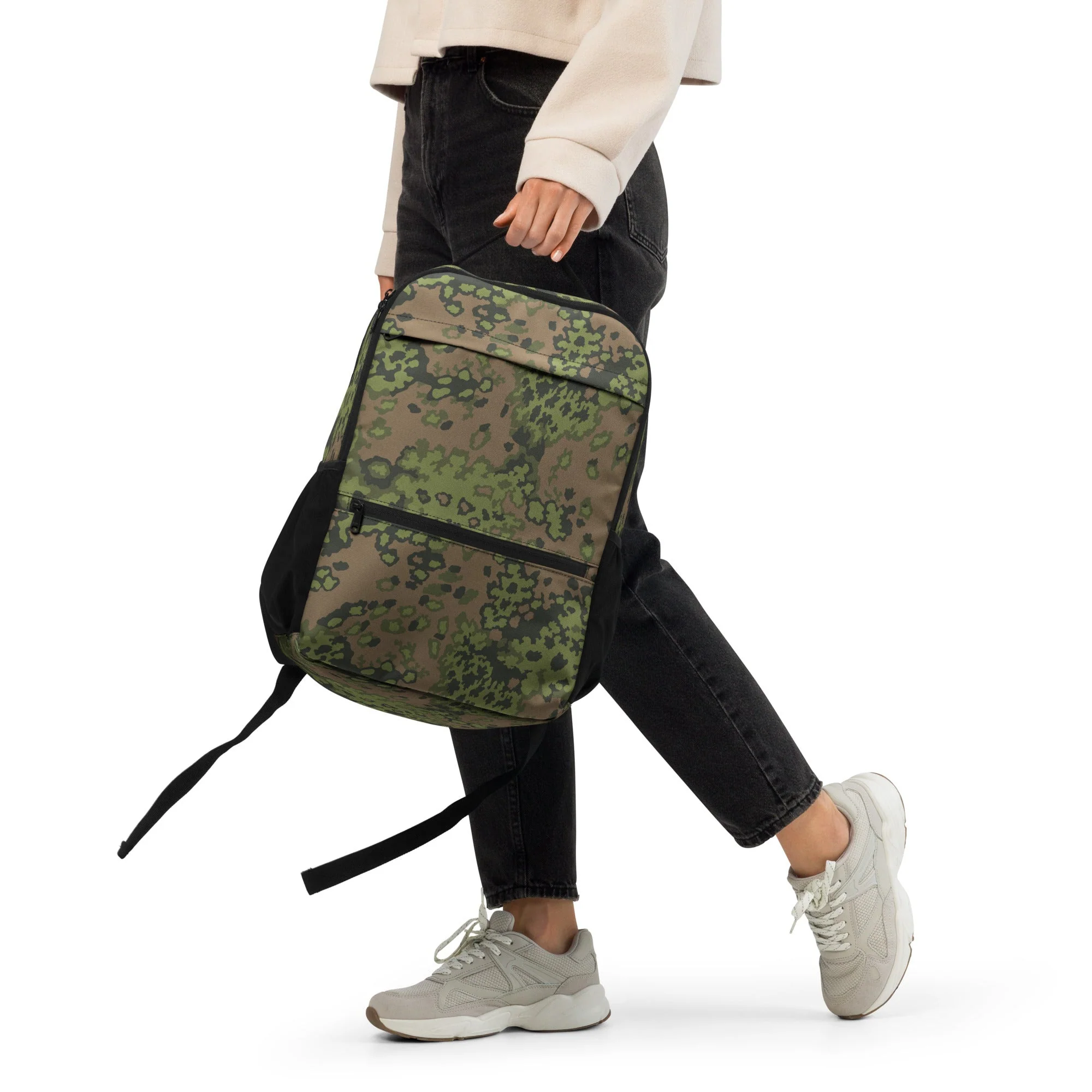 German Oak Leaf Eichenlaubmuster Summer CAMO Utility Backpack - Image 12