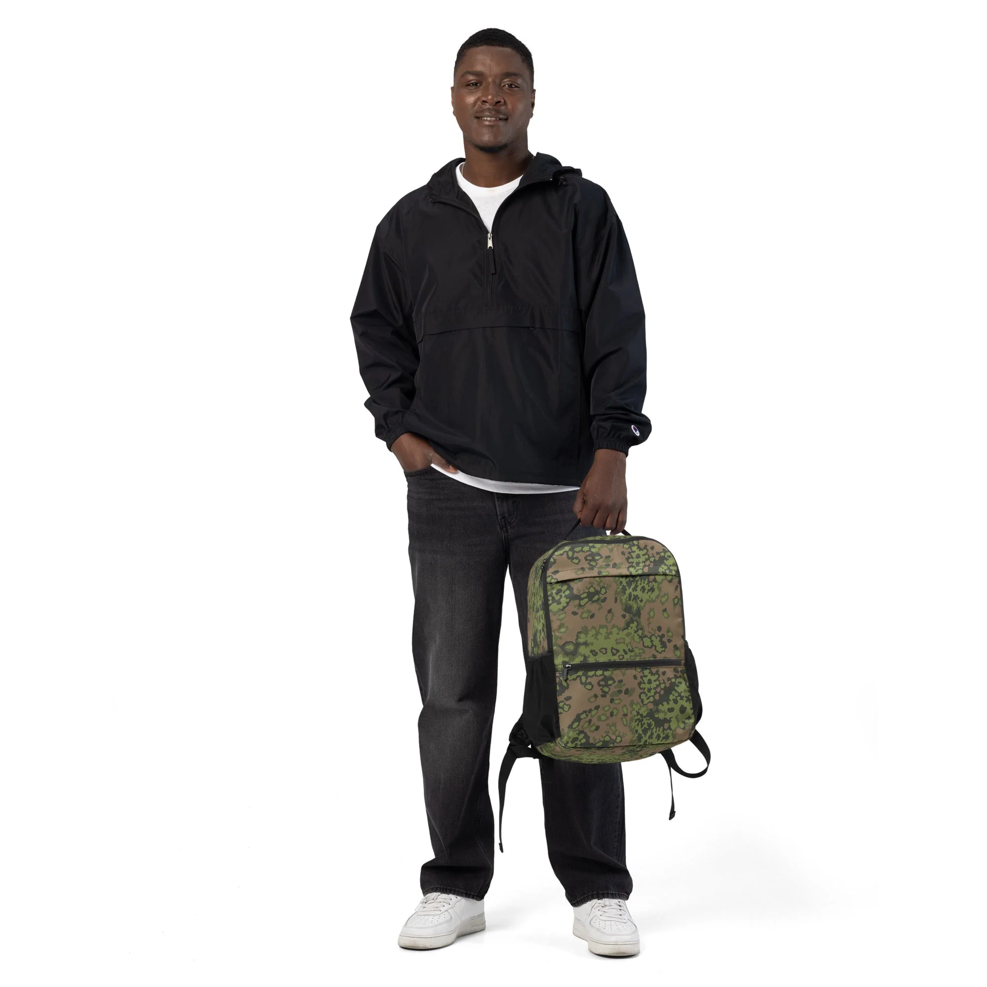 German Oak Leaf Eichenlaubmuster Summer CAMO Utility Backpack - Image 15