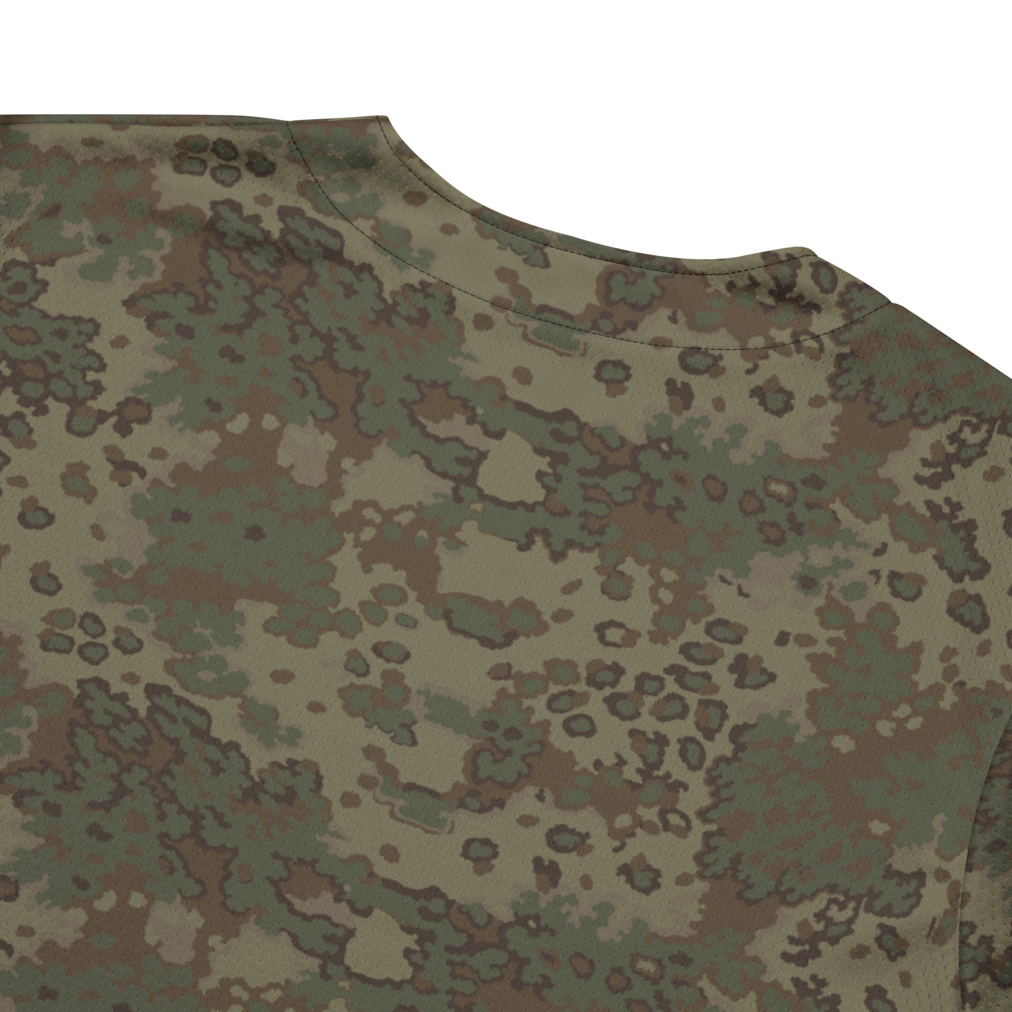 German Oak Leaf Multi-terrain CAMO Unisex Baseball Jersey - Image 15
