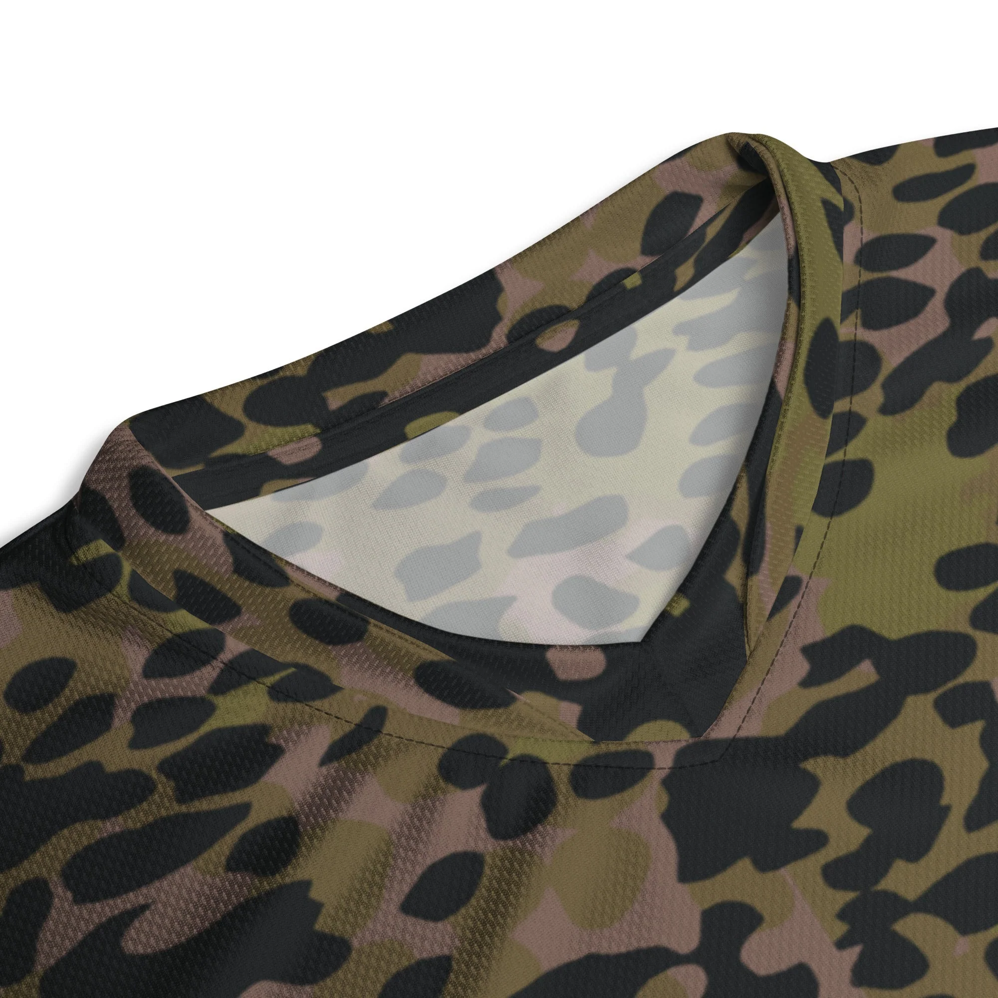 German Plane Tree Platanenmuster Summer CAMO Unisex Sports Jersey - Image 11