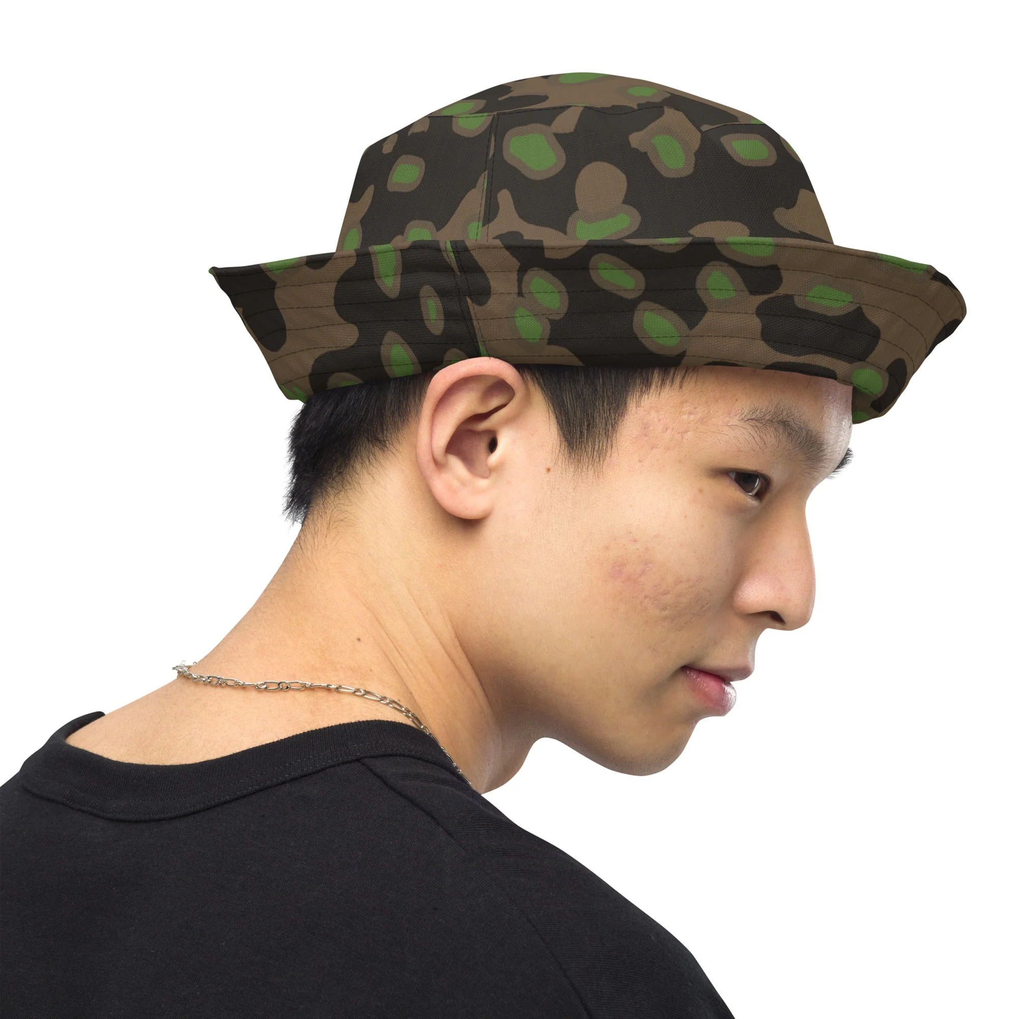 German Polyspot Spring CAMO Reversible Bucket Hat - Image 8