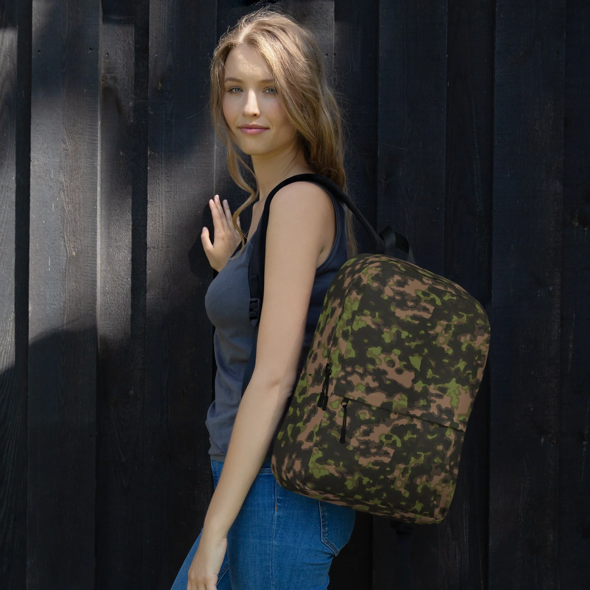 German Rauchtarnmuster Spring CAMO Backpack - Image 3