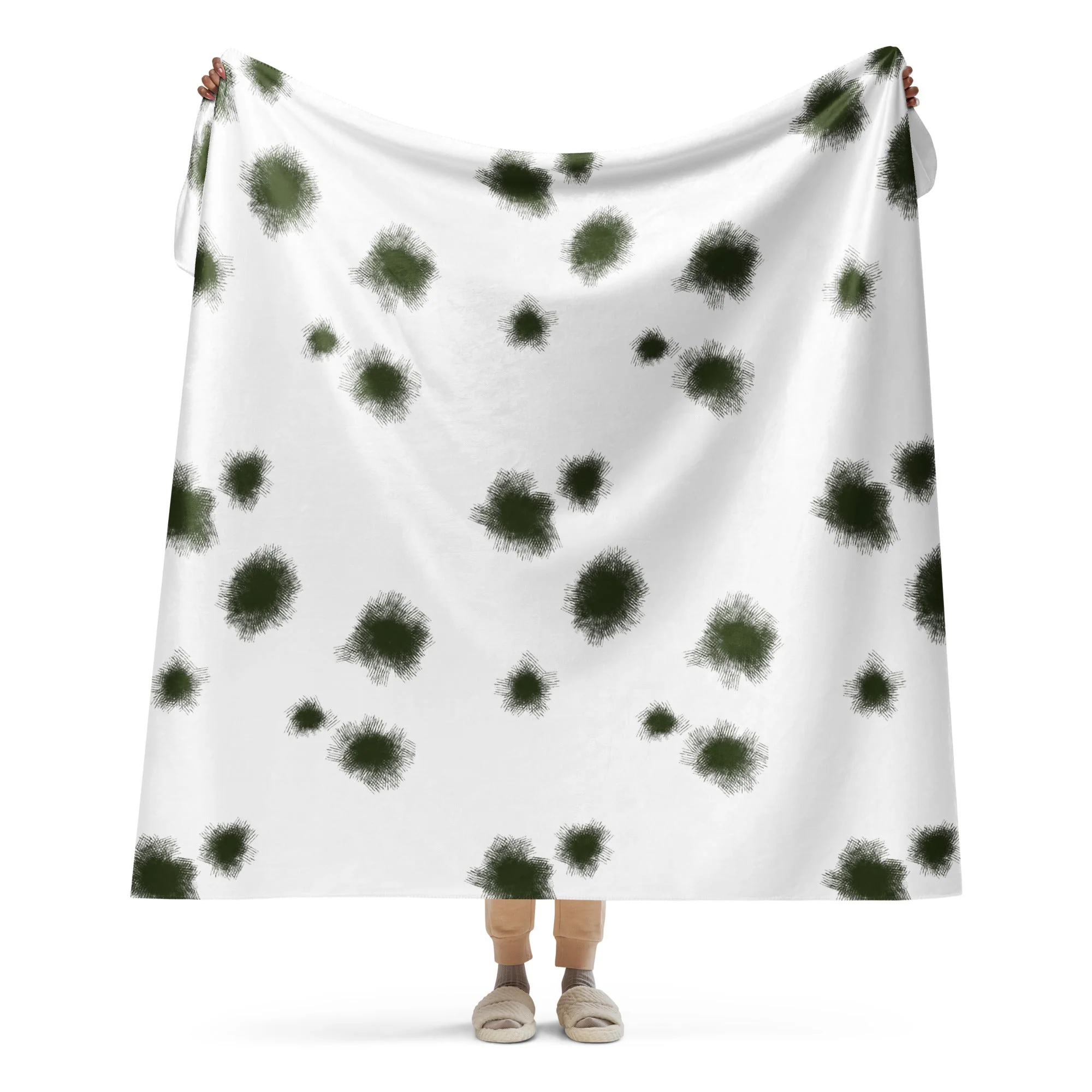 German Alpine Schneetarn CAMO Sherpa Blanket