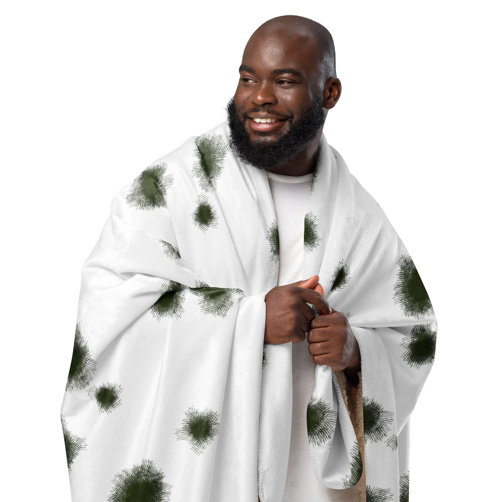 German Alpine Schneetarn CAMO Sherpa Blanket - Image 3