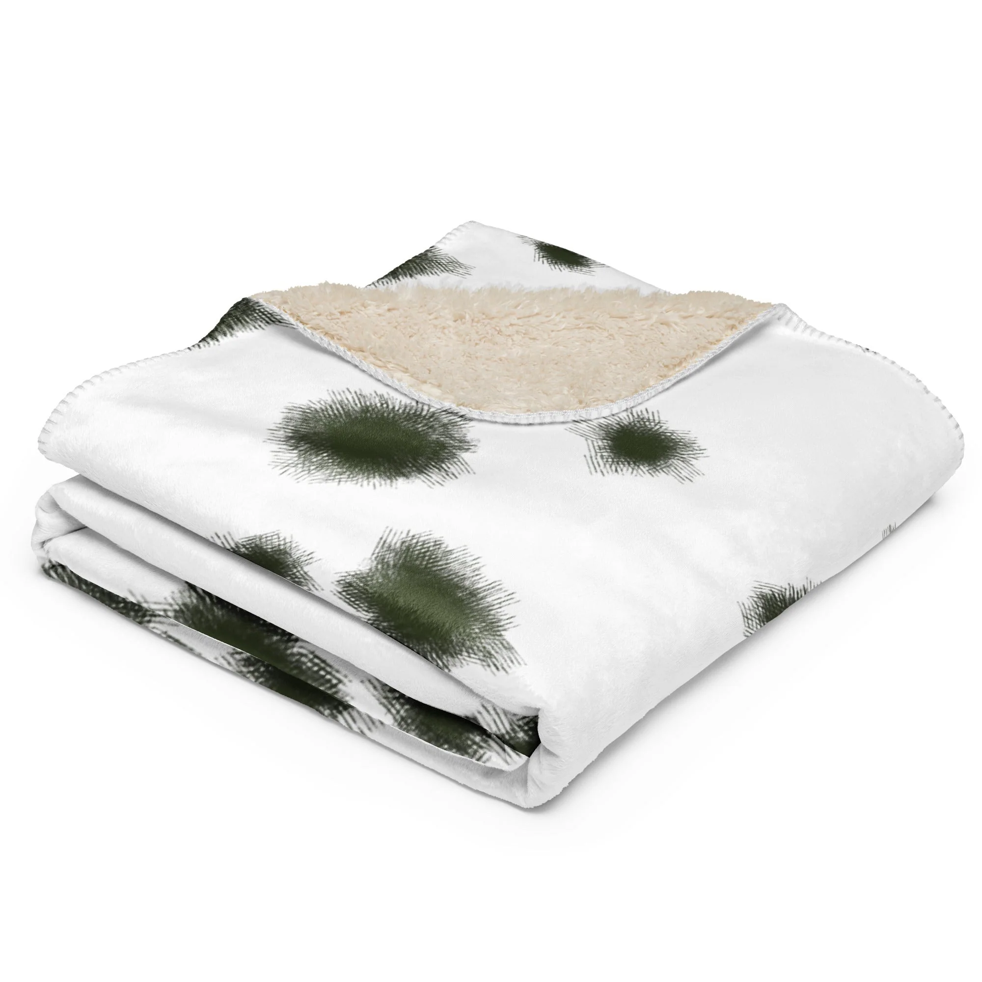 German Alpine Schneetarn CAMO Sherpa Blanket - Image 4