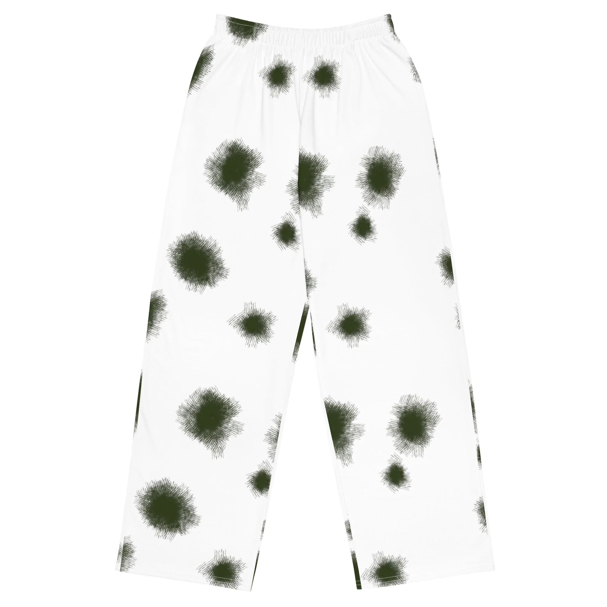German Alpine Schneetarn CAMO Unisex Wide-Leg Leisure Pants