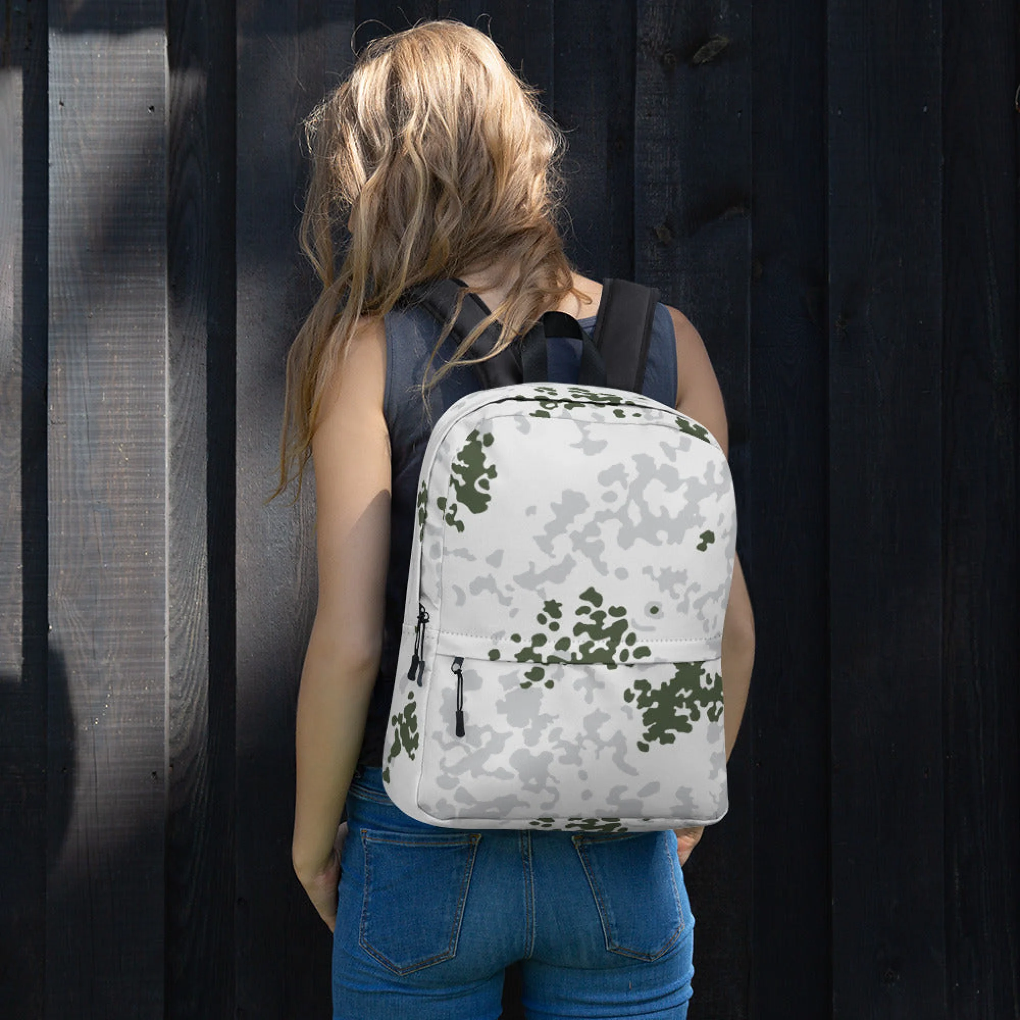 German Flecktarn Winter CAMO Backpack - Image 3