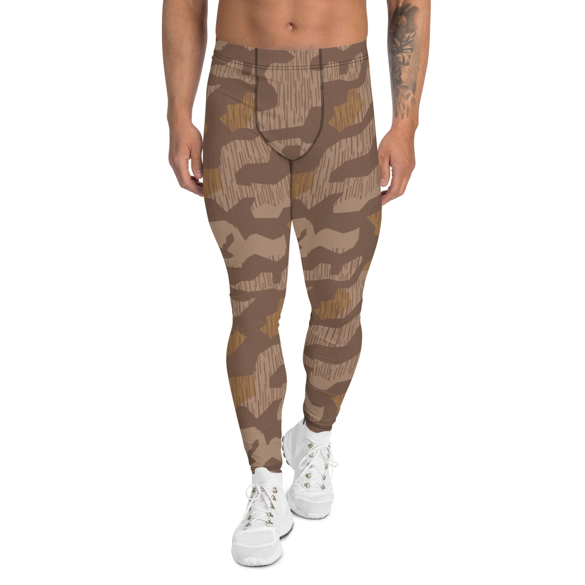 German Splittermuster 1931 Autumn CAMO Mens Leggings