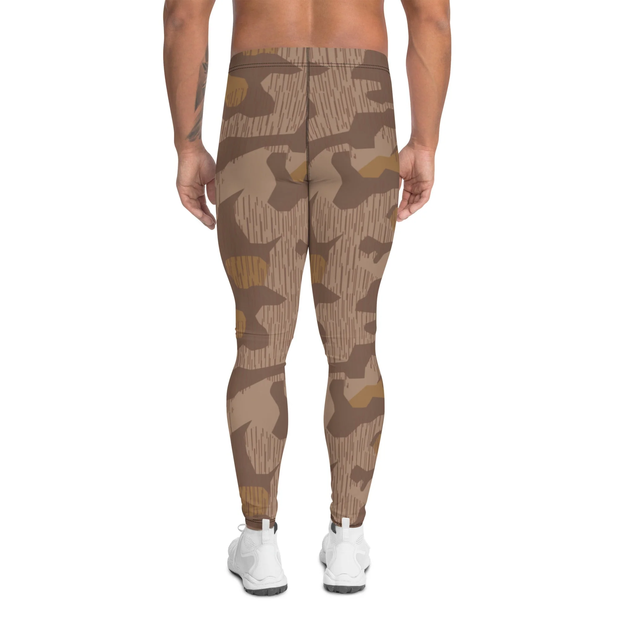 German Splittermuster 1931 Autumn CAMO Mens Leggings - Image 2