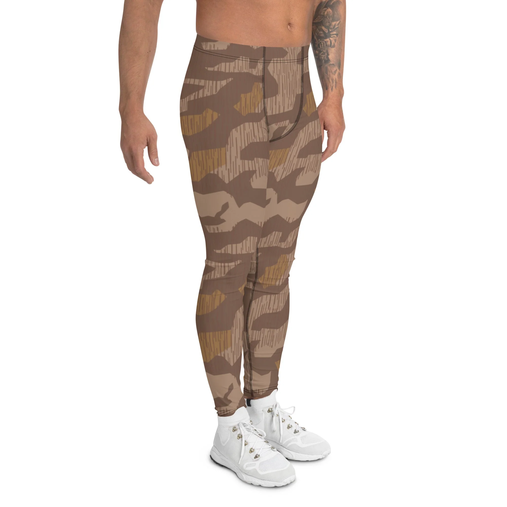 German Splittermuster 1931 Autumn CAMO Mens Leggings - Image 3