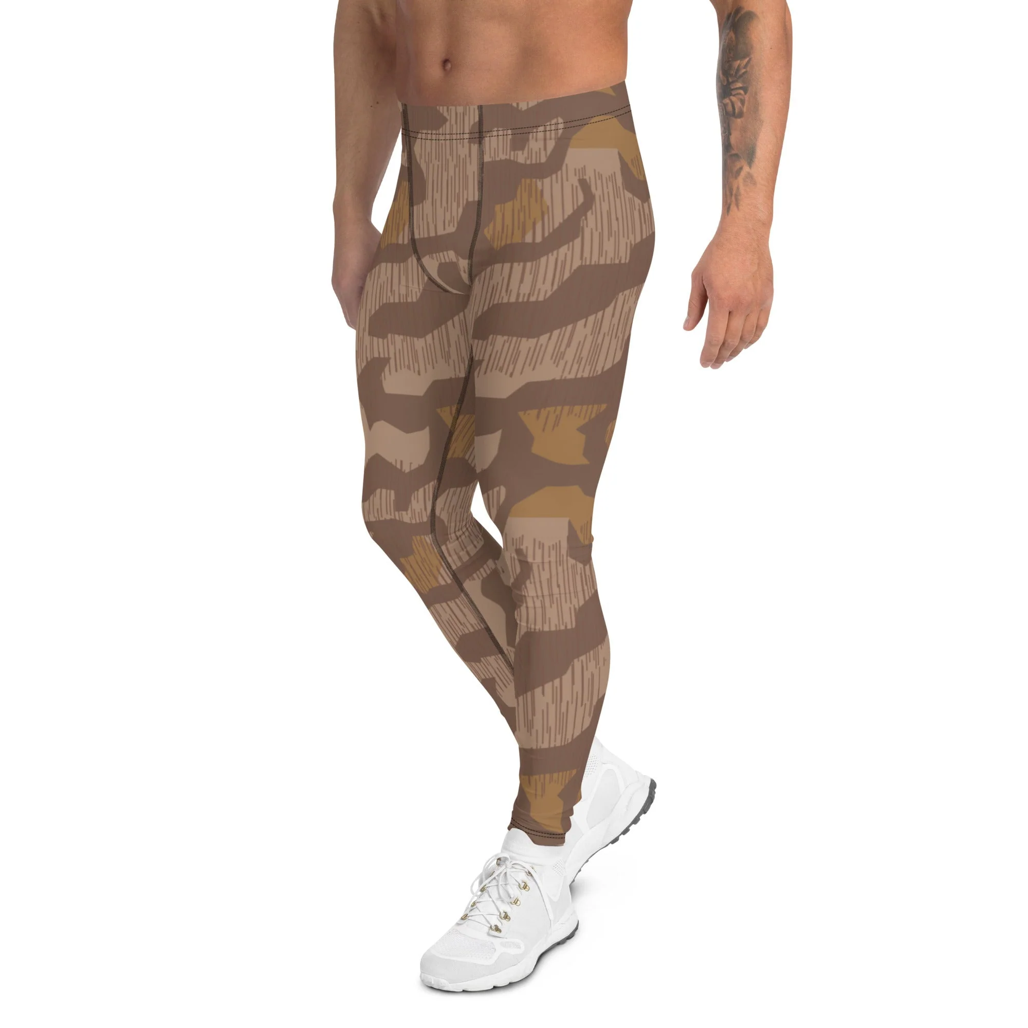 German Splittermuster 1931 Autumn CAMO Mens Leggings - Image 4