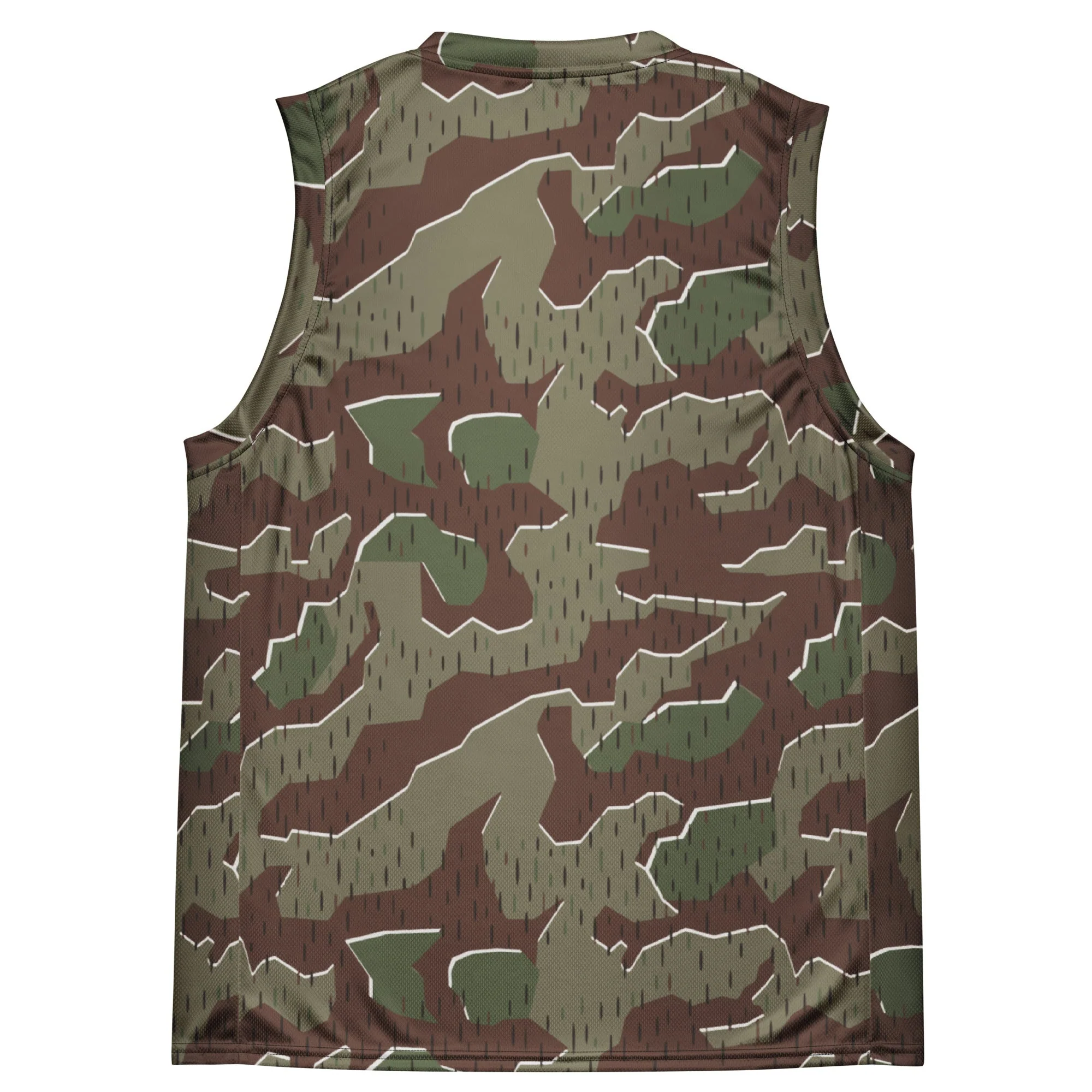 German Splittermuster Bundeswehr Paratrooper CAMO Unisex Basketball Jersey - Image 6