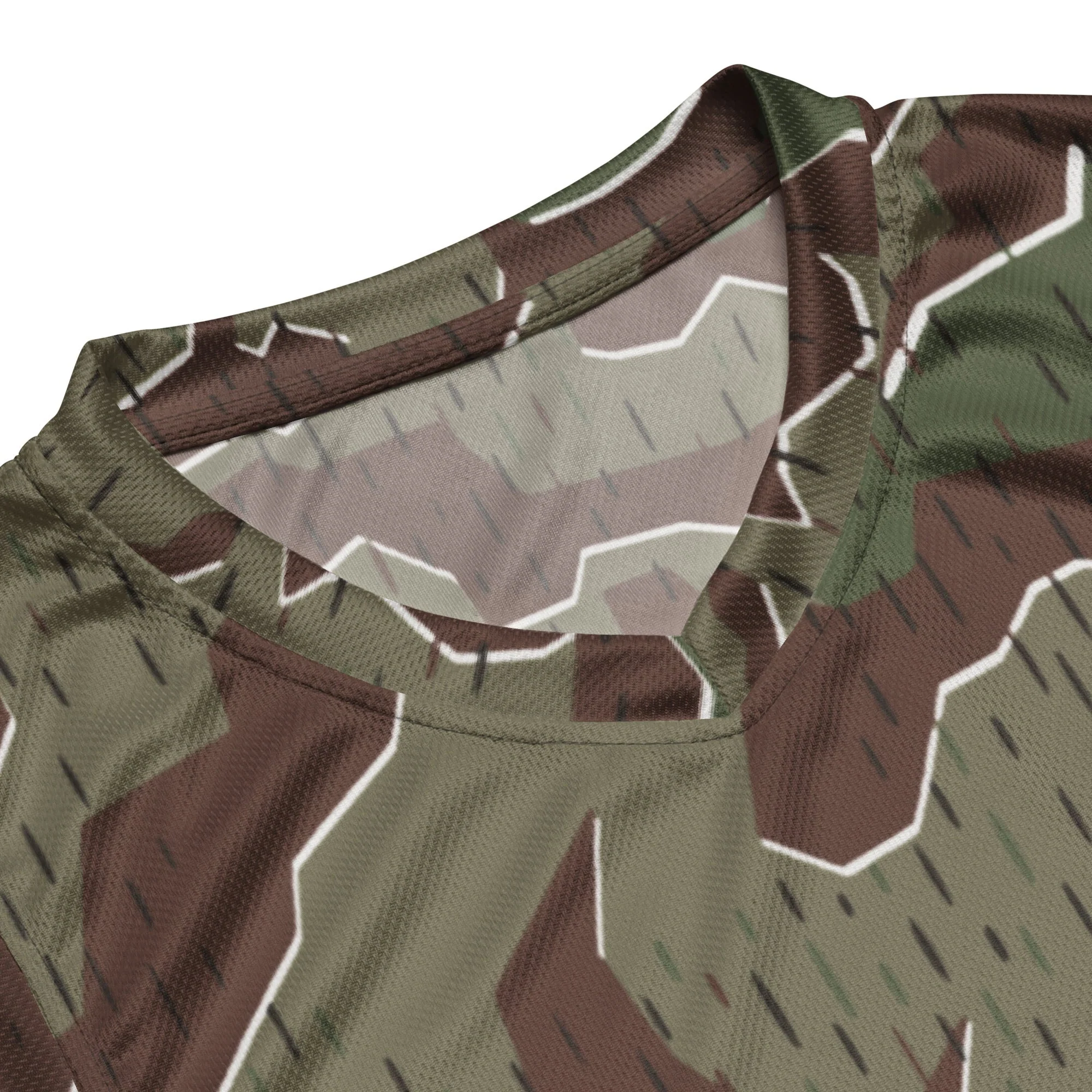 German Splittermuster Bundeswehr Paratrooper CAMO Unisex Basketball Jersey - Image 8