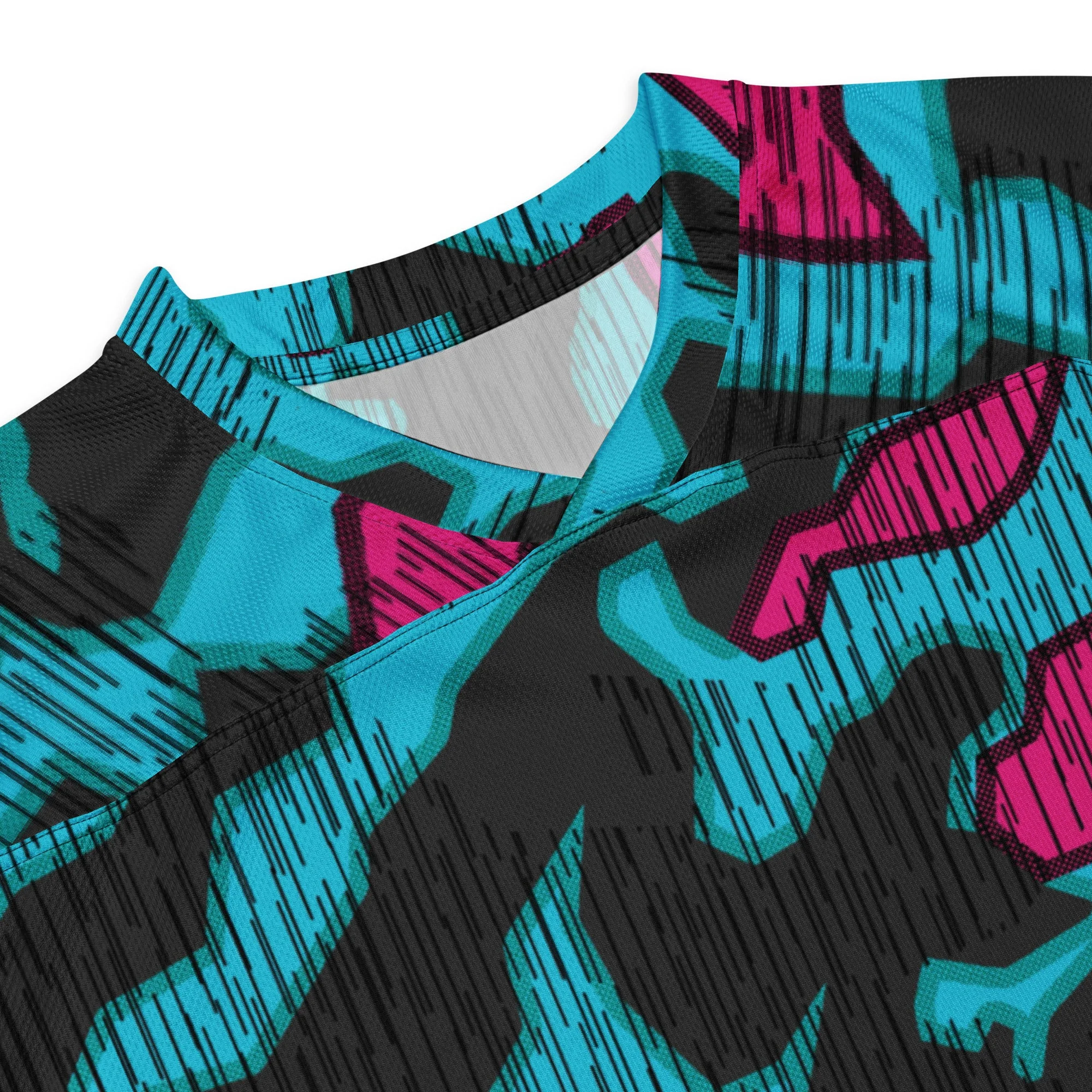 German Splittermuster Miami Urban CAMO Unisex Hockey Fan Jersey - Image 10