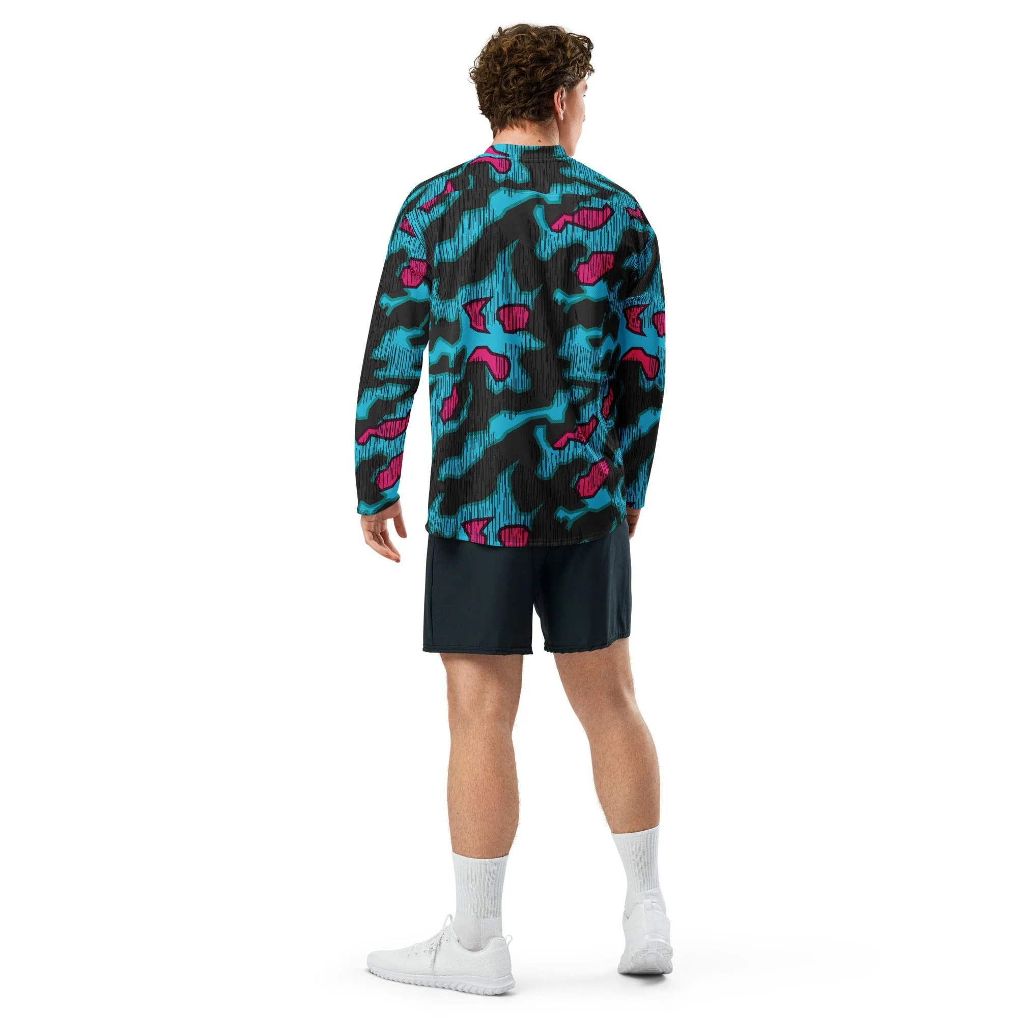 German Splittermuster Miami Urban CAMO Unisex Hockey Fan Jersey - Image 14