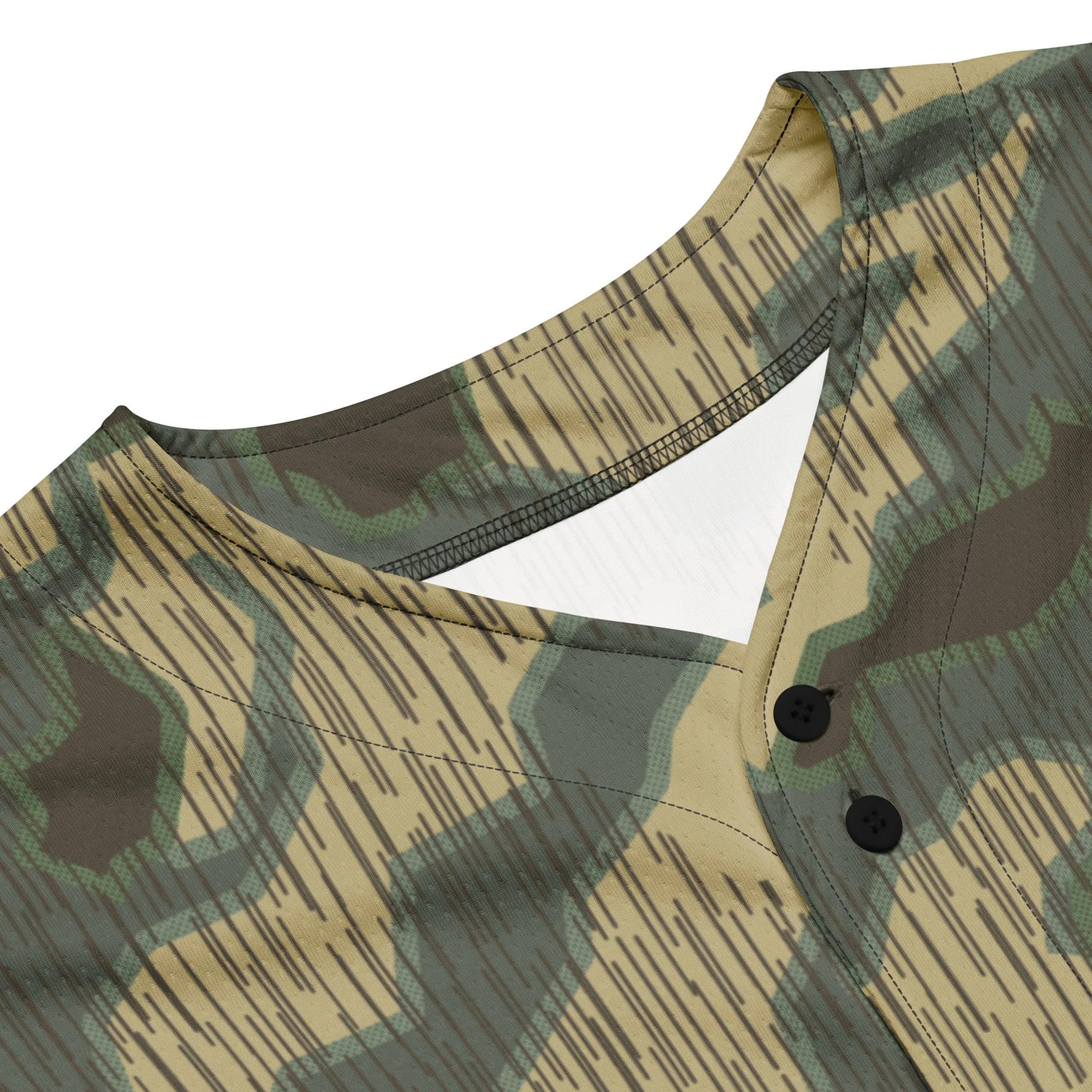 German Splittermuster Multi-terrain CAMO Unisex Baseball Jersey - Image 15