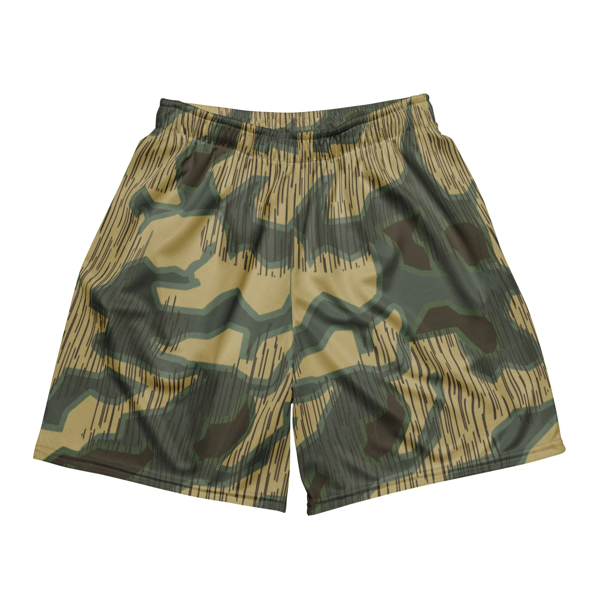 German Splittermuster Multi-terrain CAMO Unisex Mesh Shorts