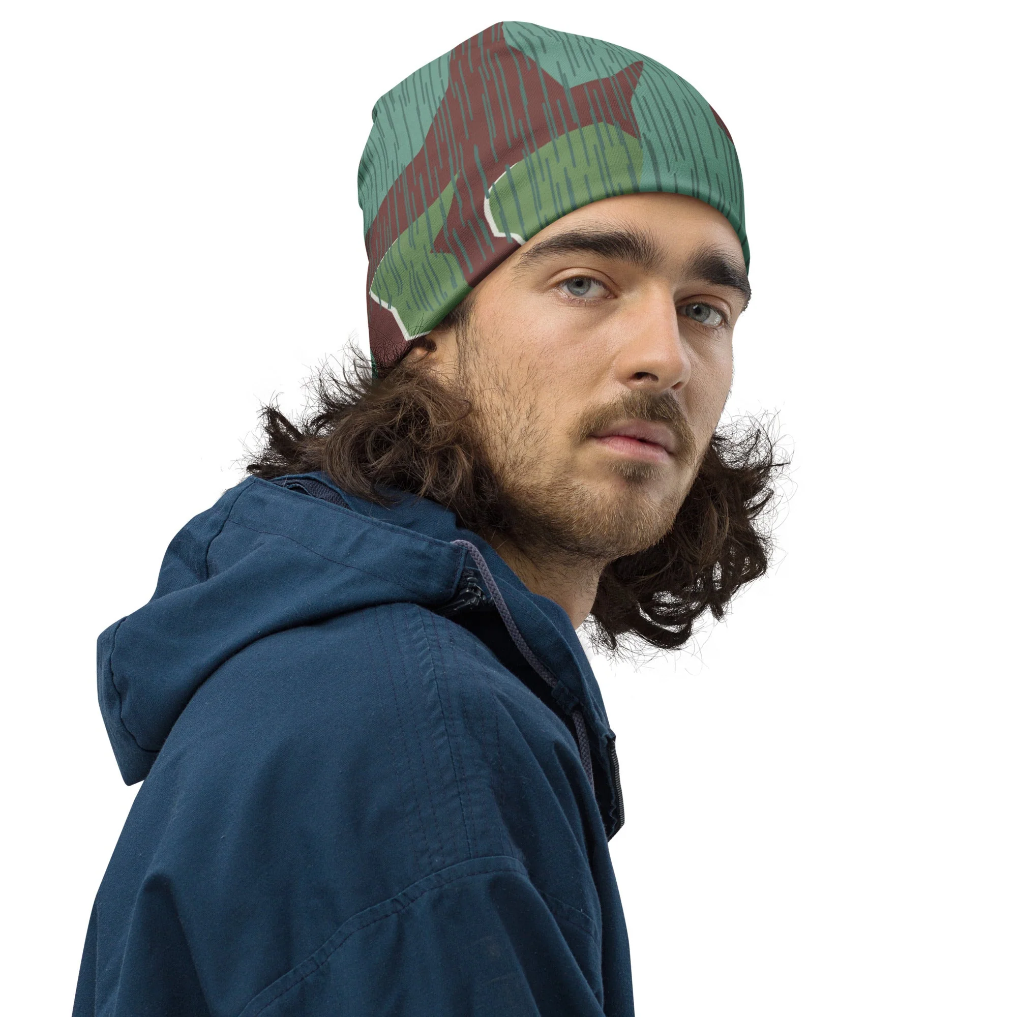 German Splittermuster Wehrmacht 31 Gebirgsjäger CAMO Beanie - Image 8