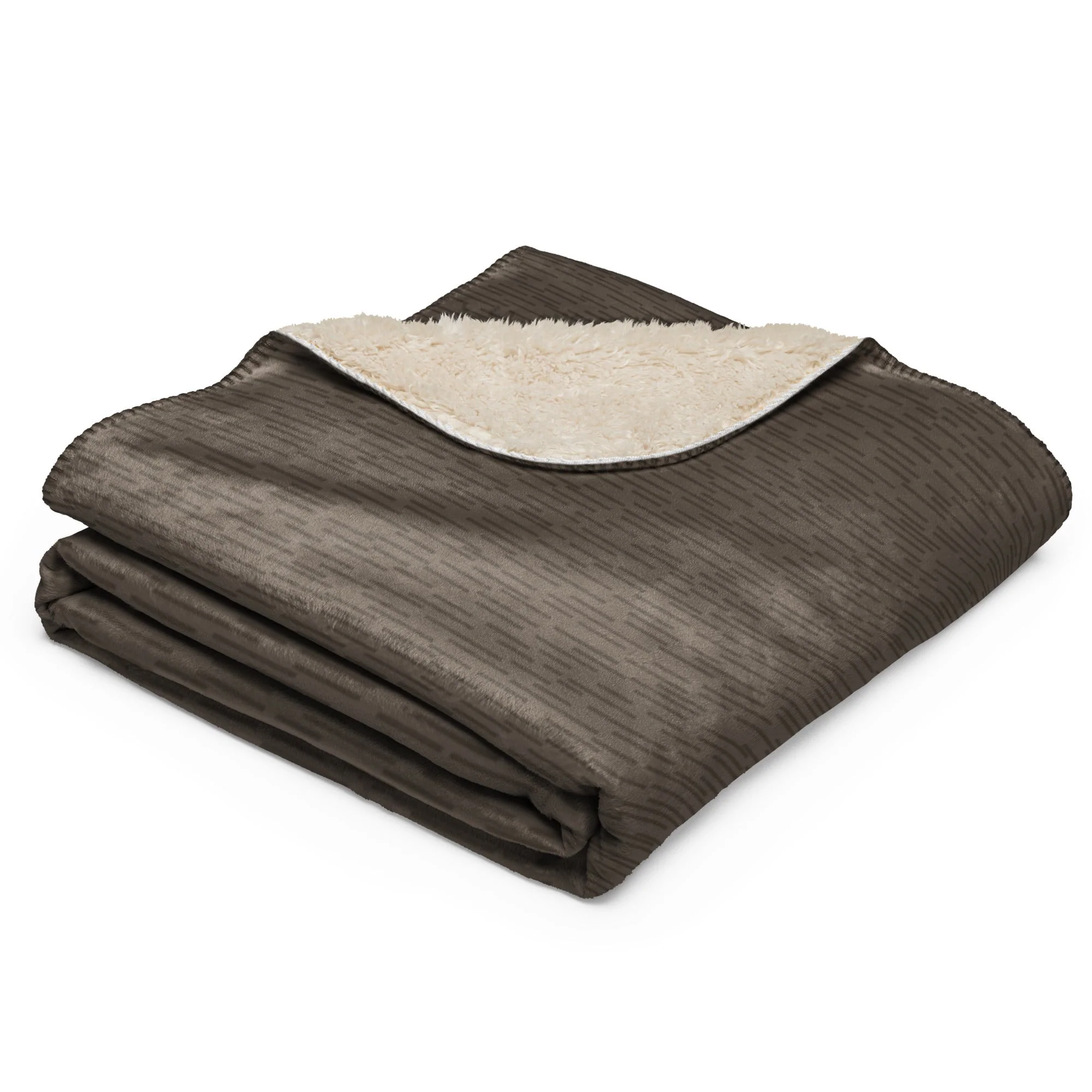 German Strichtarn Brown CAMO Sherpa Blanket - Image 4
