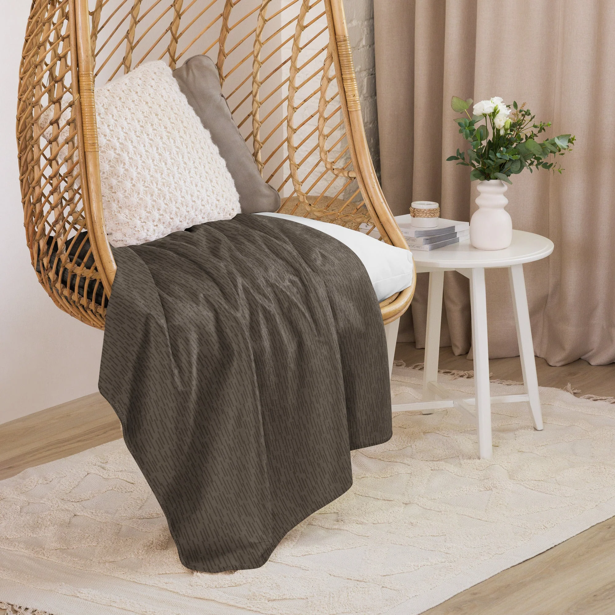 German Strichtarn Brown CAMO Sherpa Blanket - Image 8