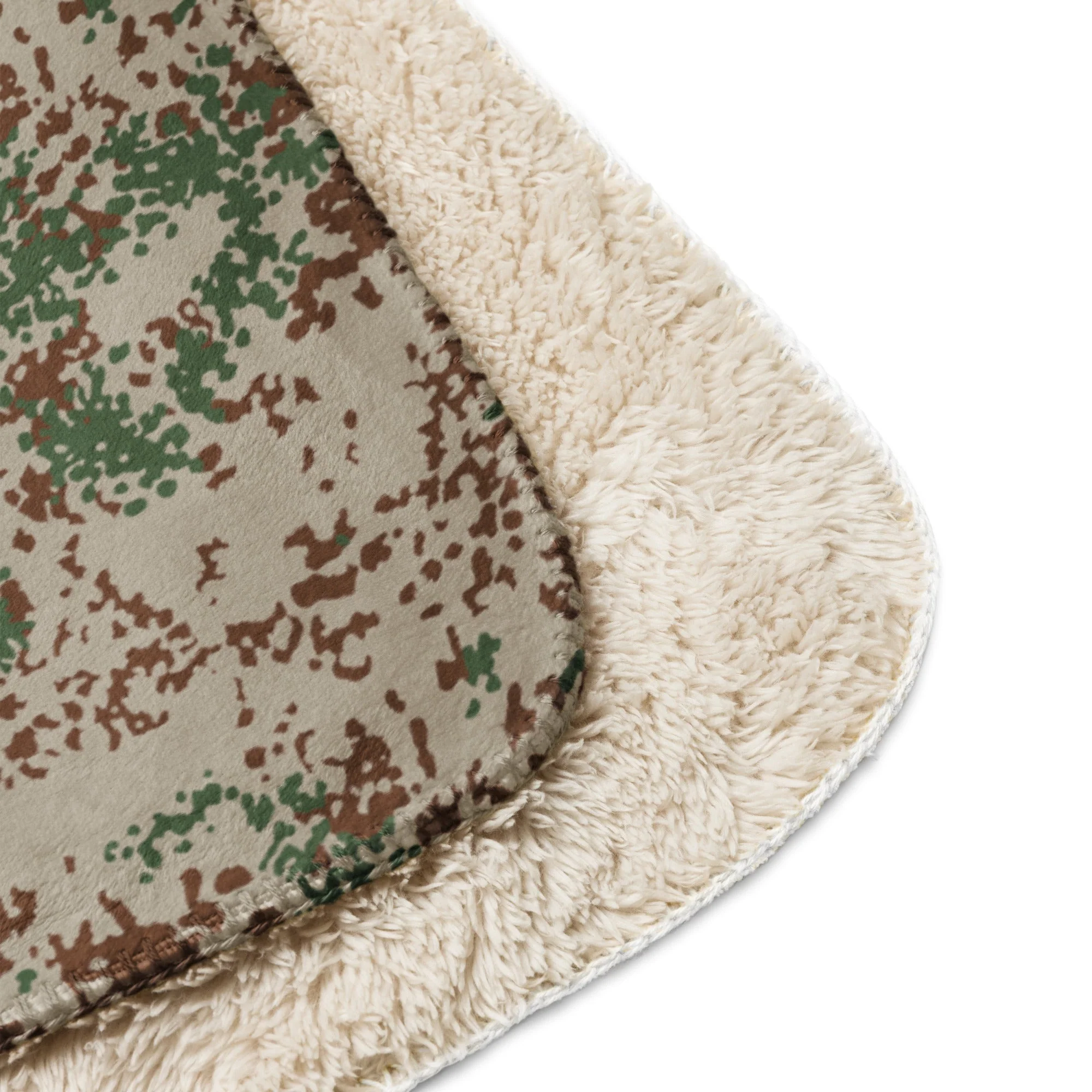 German Flecktarn Wüstentarn Desert CAMO Sherpa Blanket - Image 11