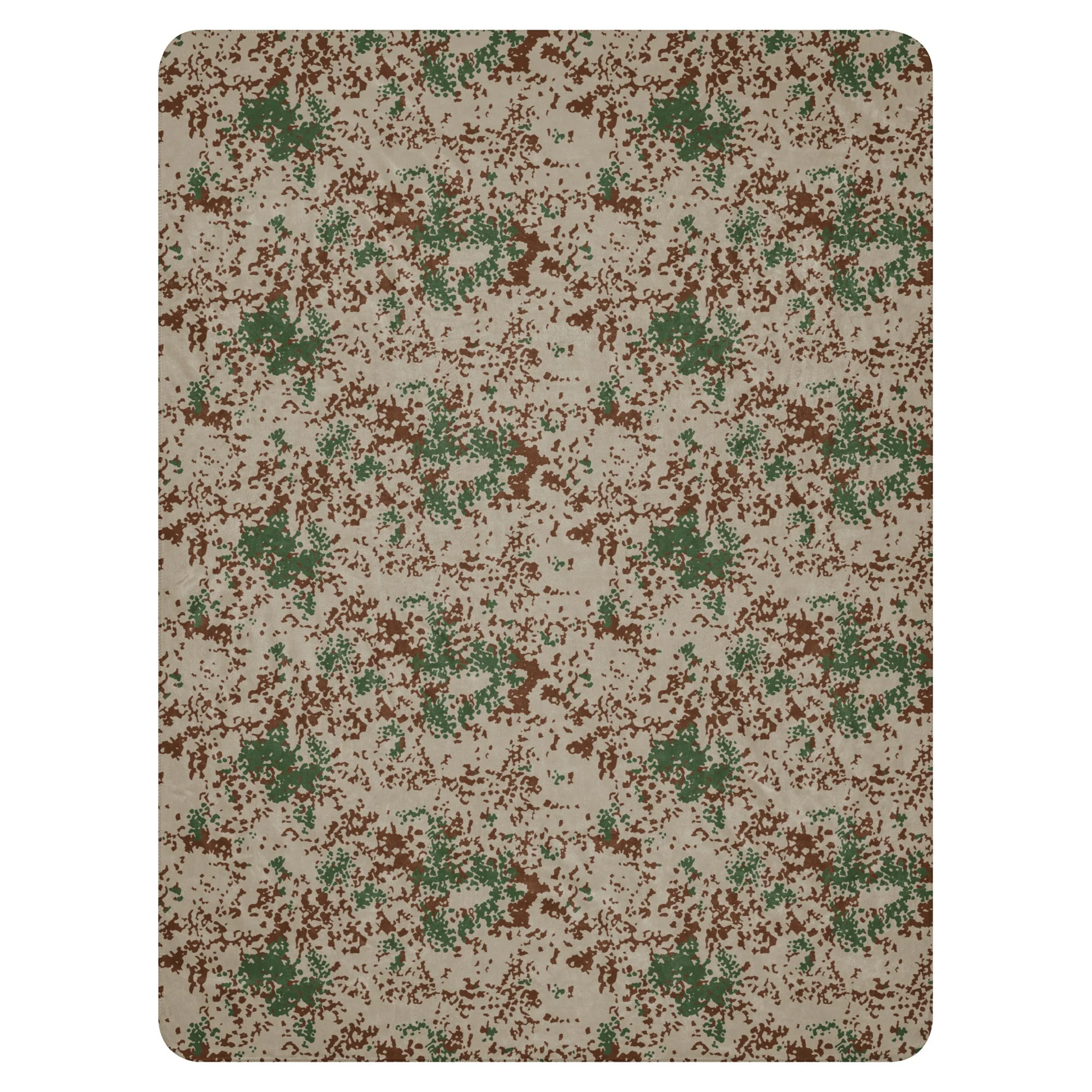 German Flecktarn Wüstentarn Desert CAMO Sherpa Blanket - Image 14