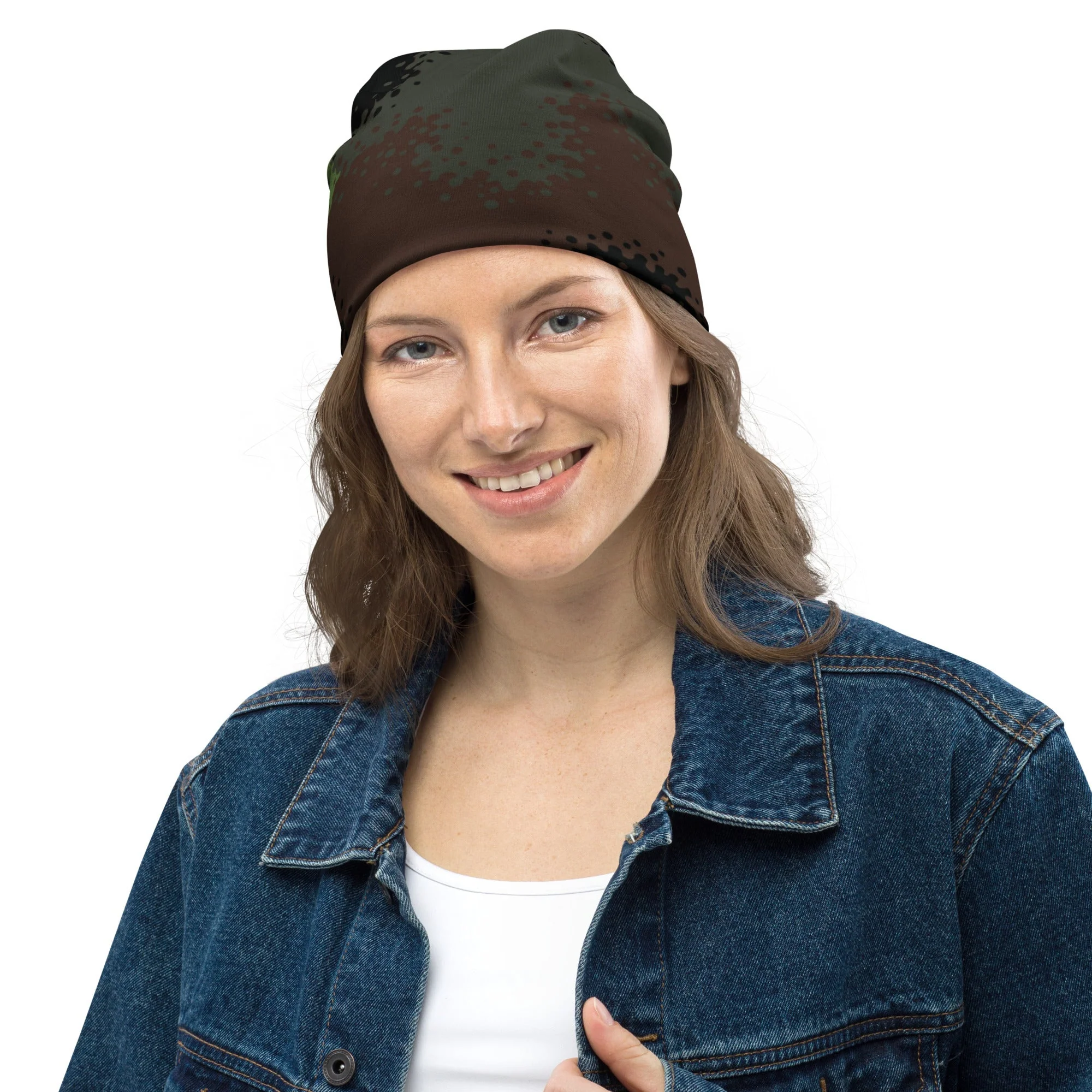 German Truppenversuch Punkttarnmuster CAMO Beanie - Image 8