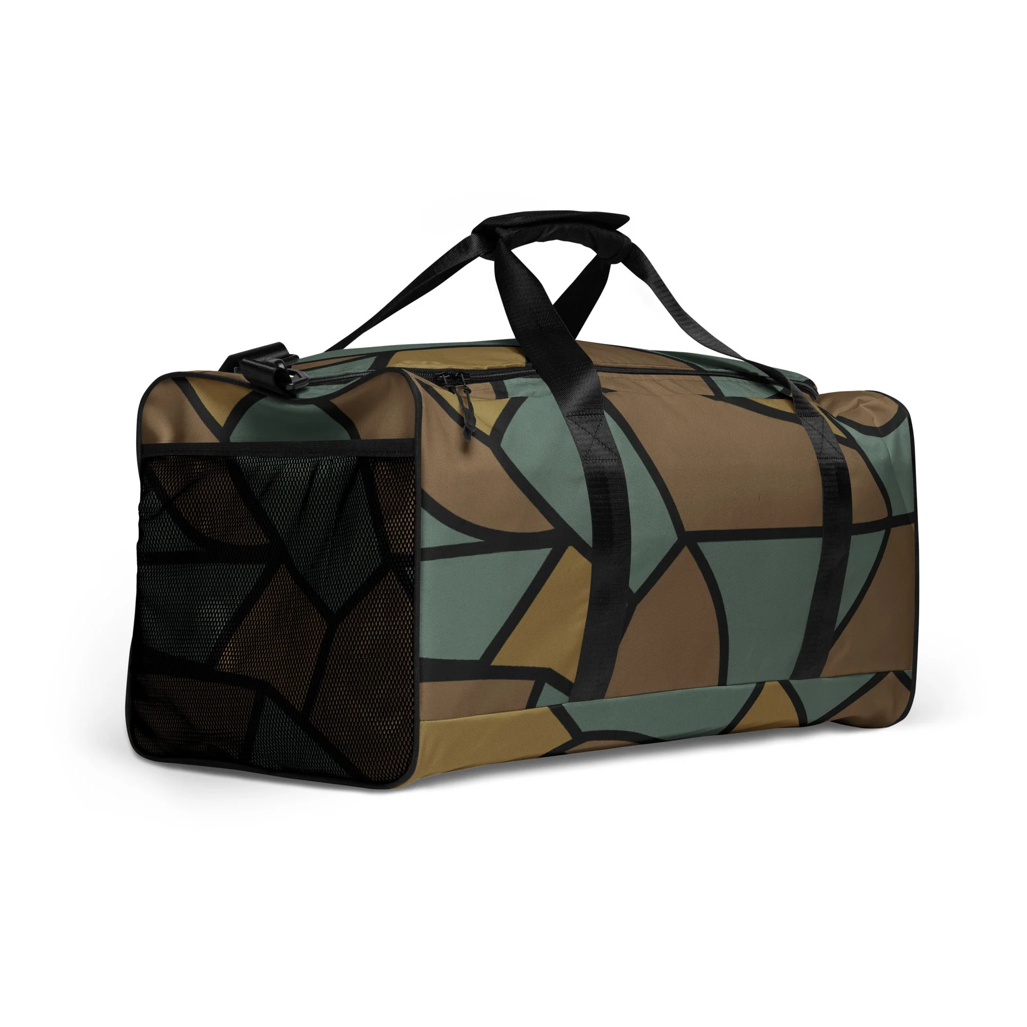German WW1 Turtle Shell Trench Stahlhelm CAMO Duffle Bag - Image 5