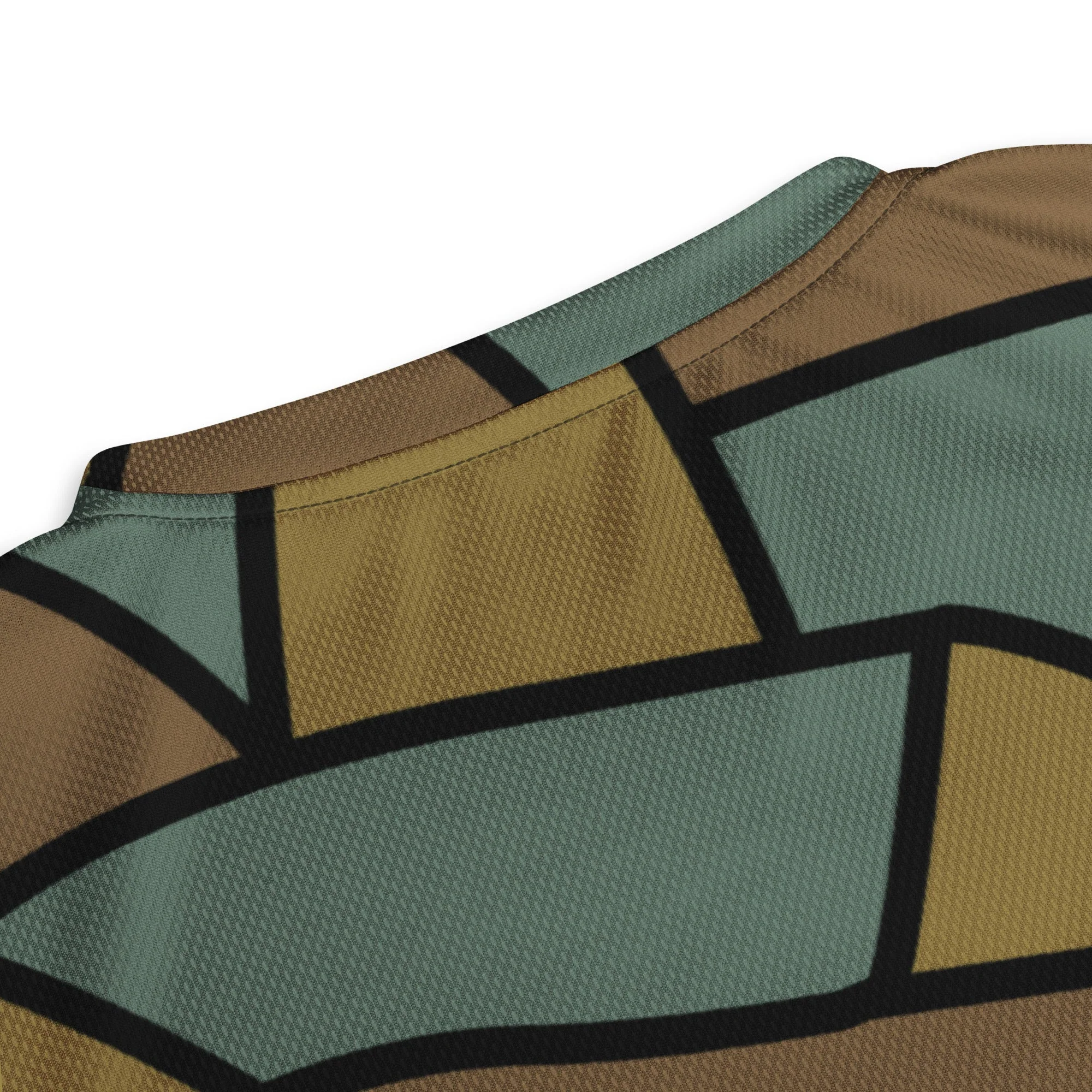 German WW1 Turtle Shell Trench Stahlhelm CAMO Unisex Sports Jersey - Image 4
