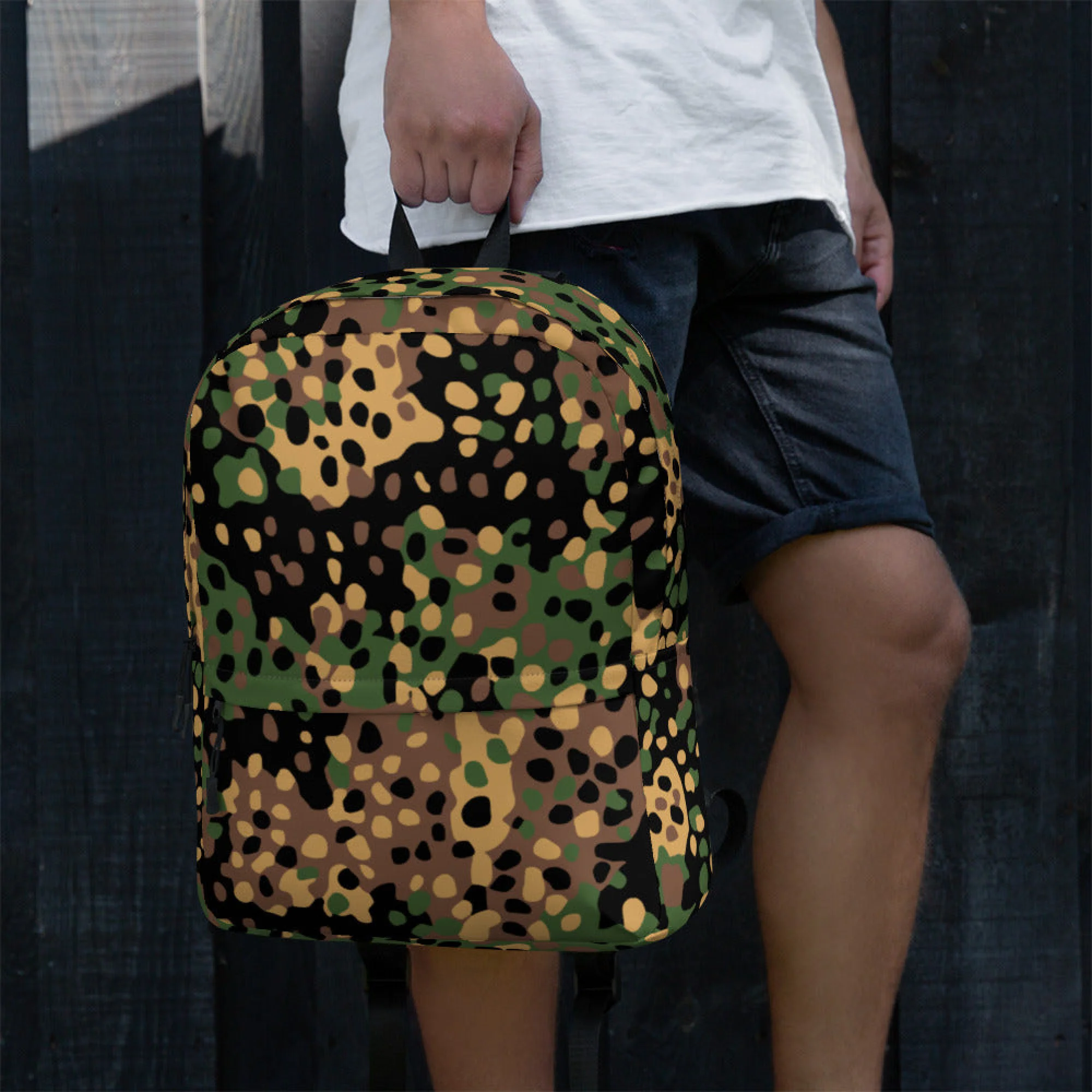 German Pea Dot Erbsenmuster CAMO Backpack - Image 2