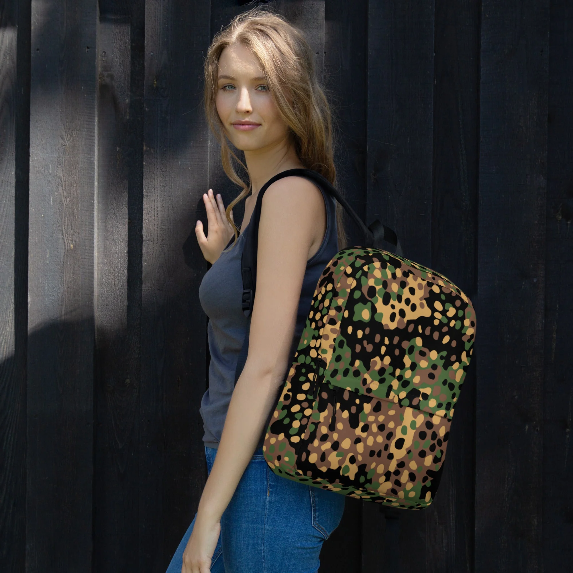 German Pea Dot Erbsenmuster CAMO Backpack - Image 3