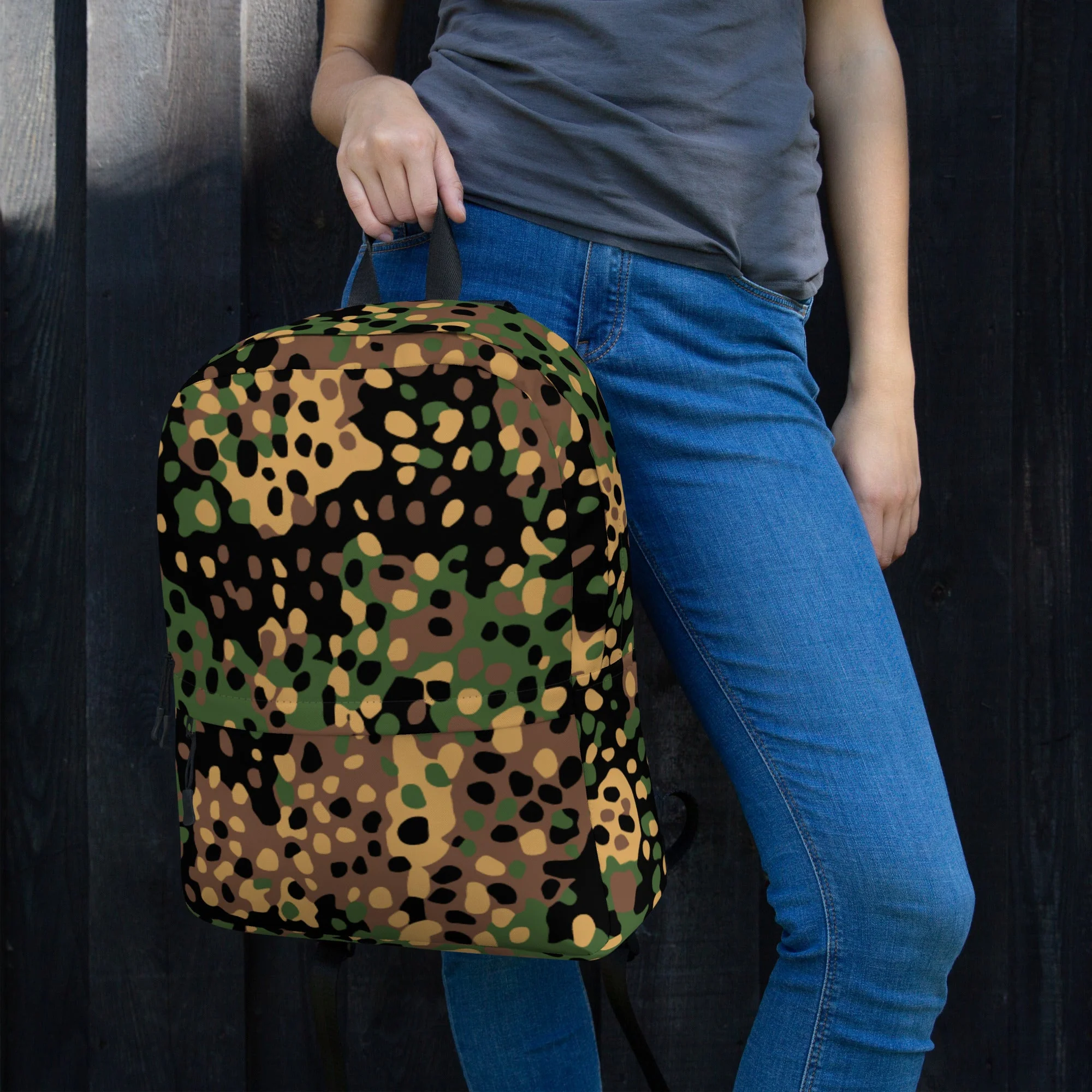 German Pea Dot Erbsenmuster CAMO Backpack - Image 4