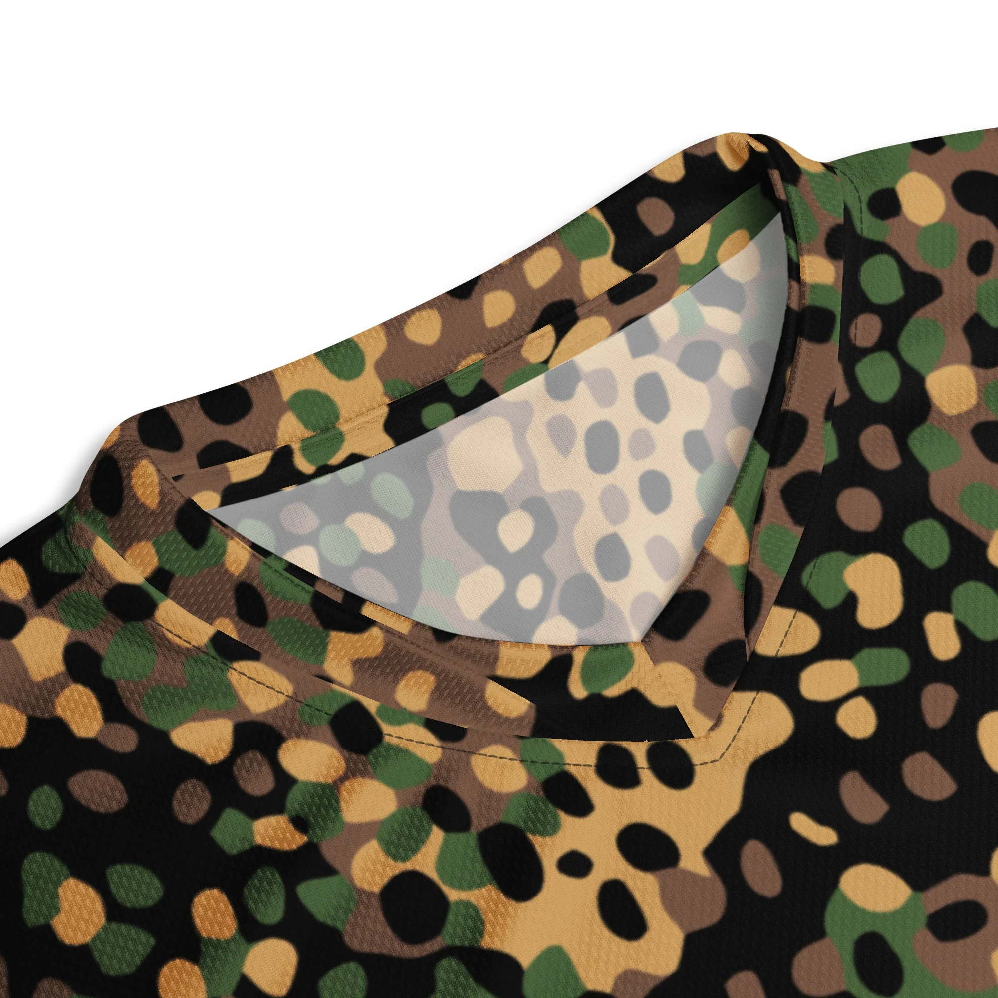 German Pea Dot Erbsenmuster CAMO Unisex Sports Jersey - Image 11