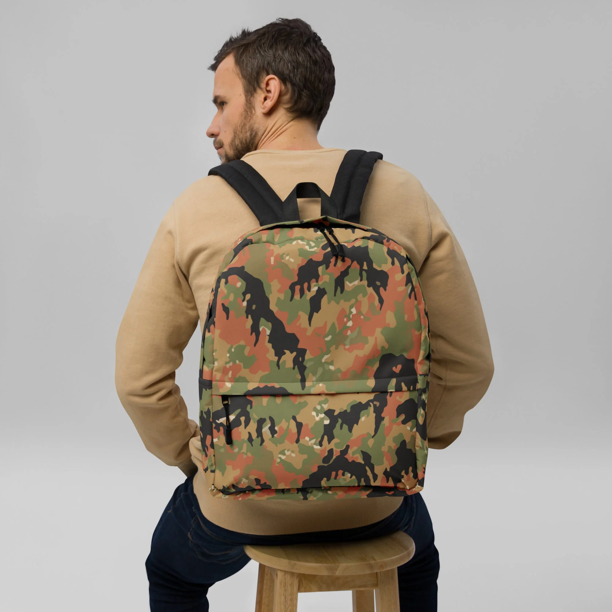 German Leibermuster Autumn CAMO Backpack - Image 11