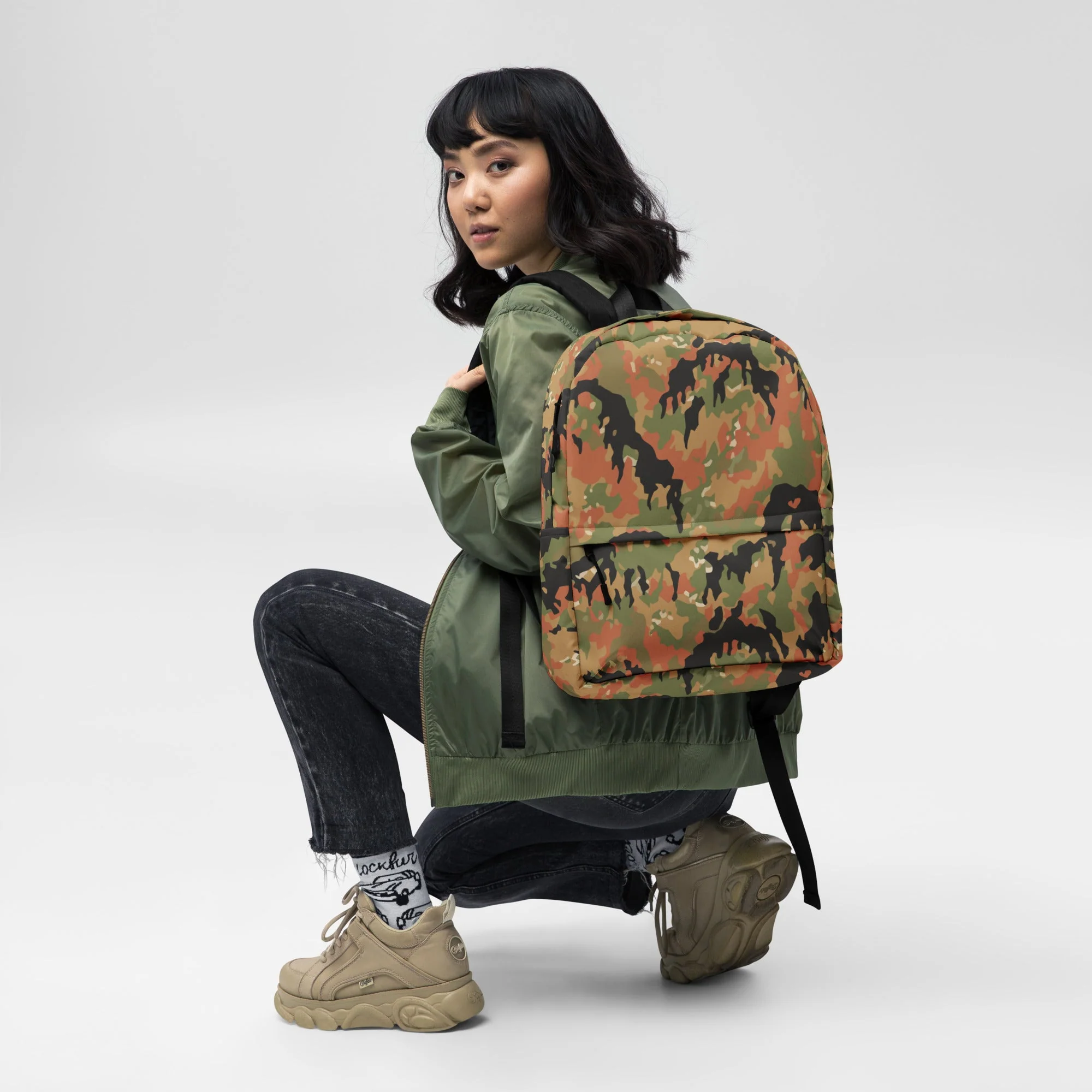 German Leibermuster Autumn CAMO Backpack - Image 12