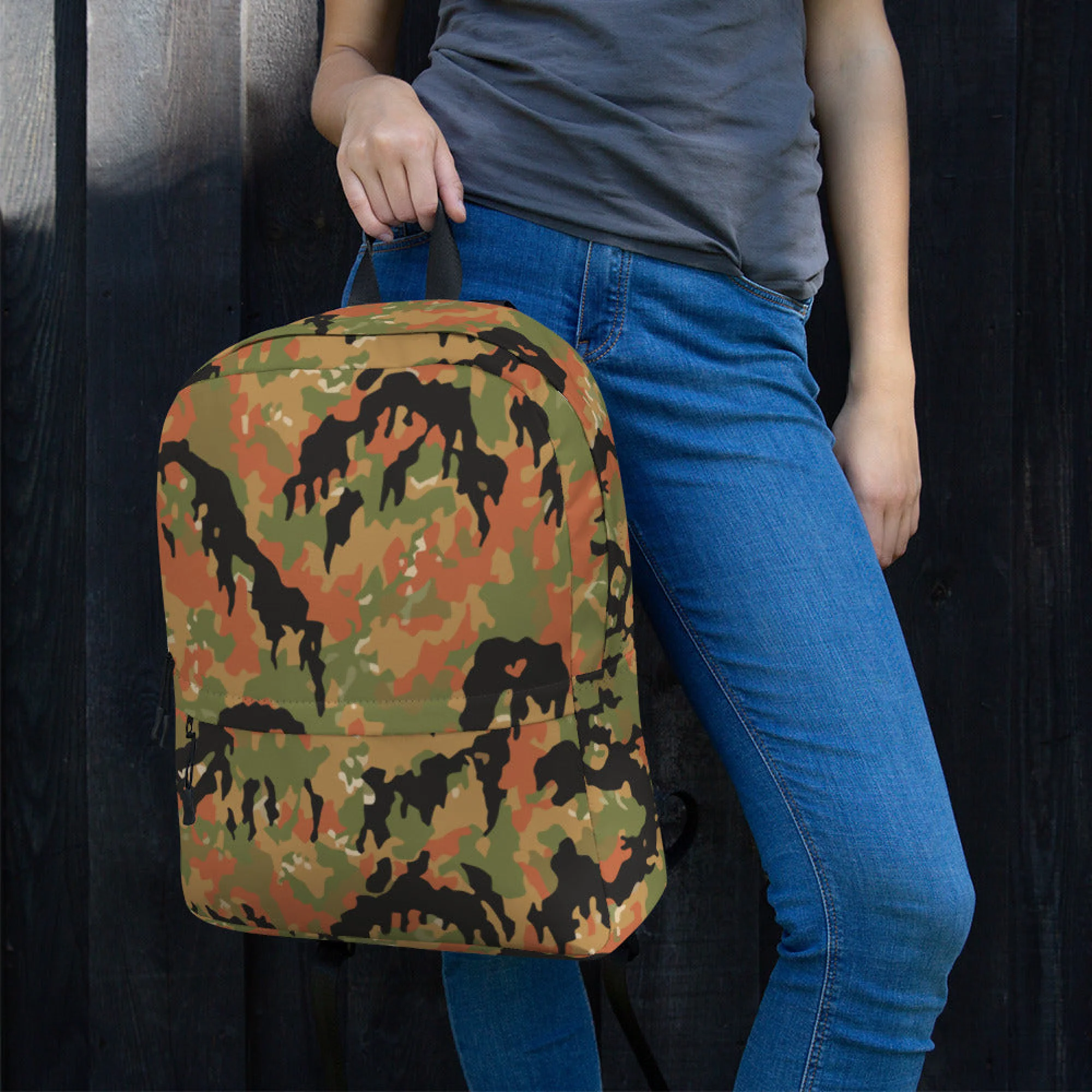 German Leibermuster Autumn CAMO Backpack - Image 3