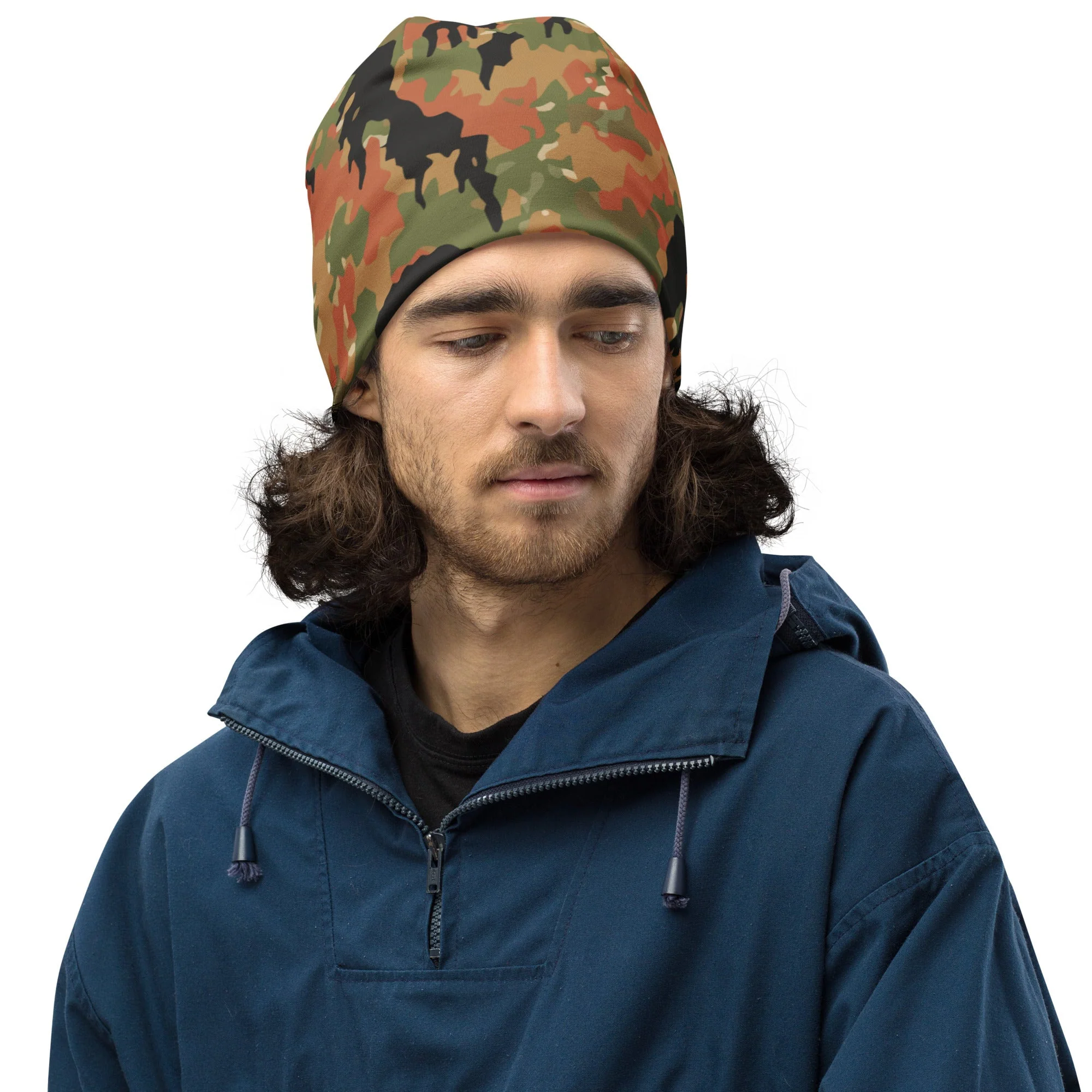 German Leibermuster Autumn CAMO Beanie - Image 6