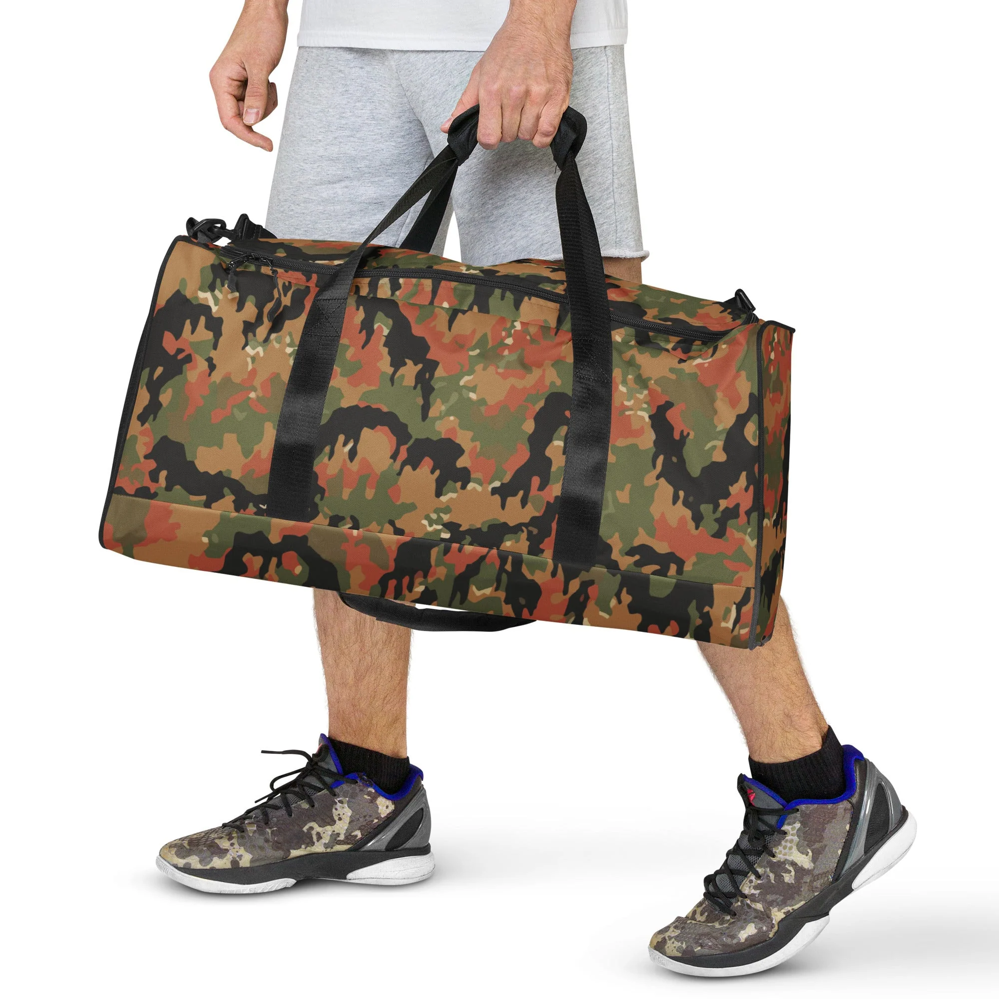 German Leibermuster Autumn CAMO Duffle Bag - Image 16