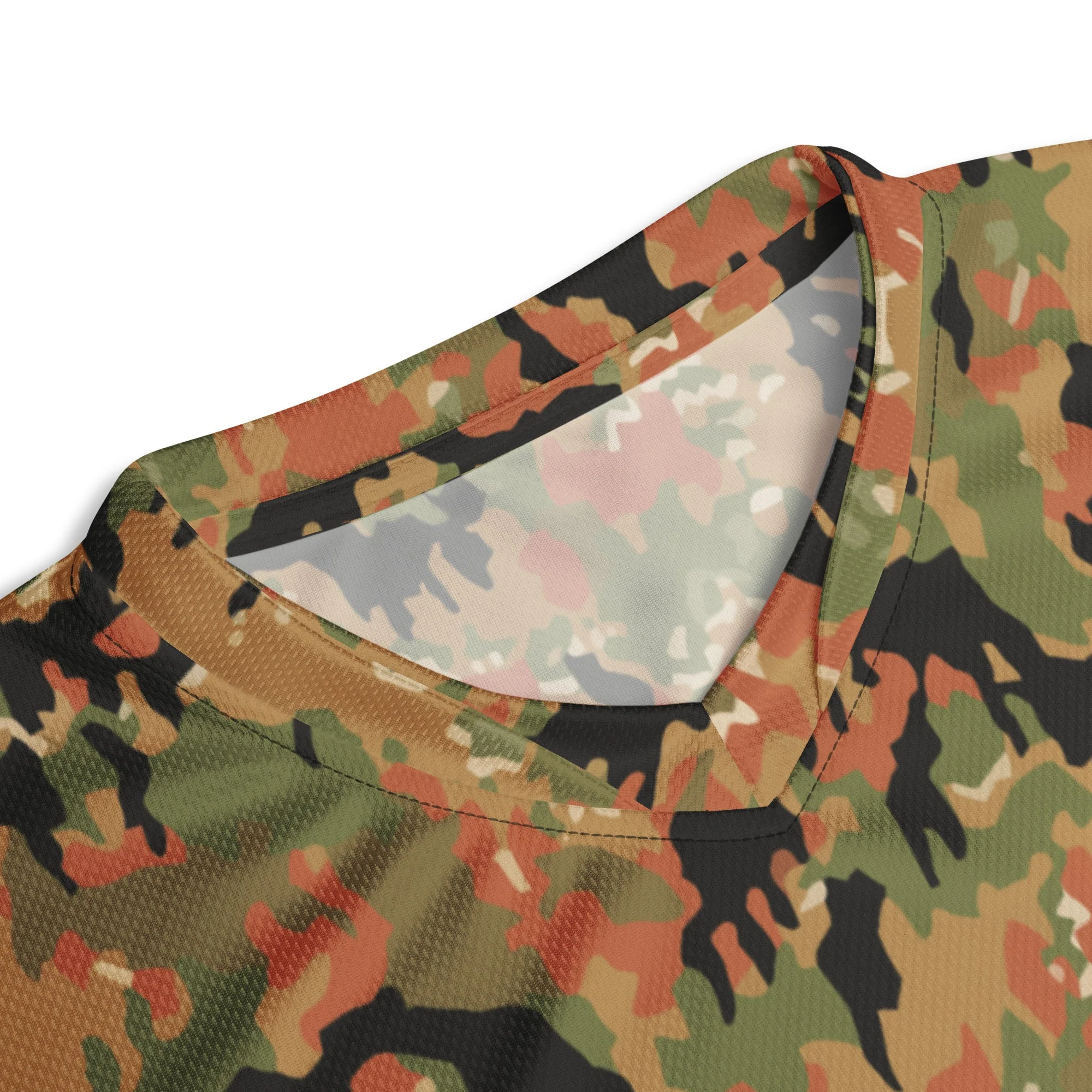 German Leibermuster Autumn CAMO Unisex Sports Jersey - Image 3