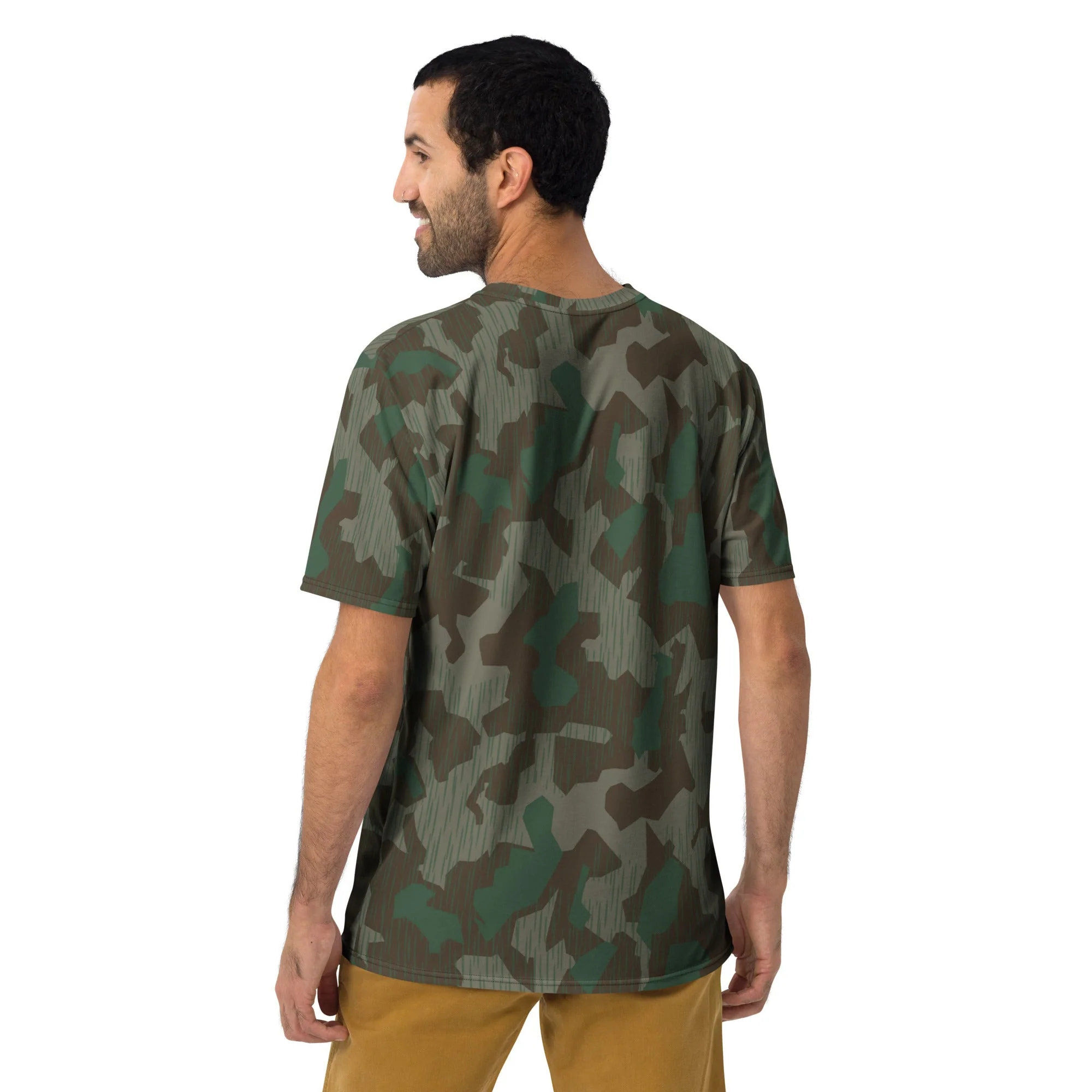 German Splittermuster 41 Luftwaffen CAMO Mens T-Shirt - Image 3
