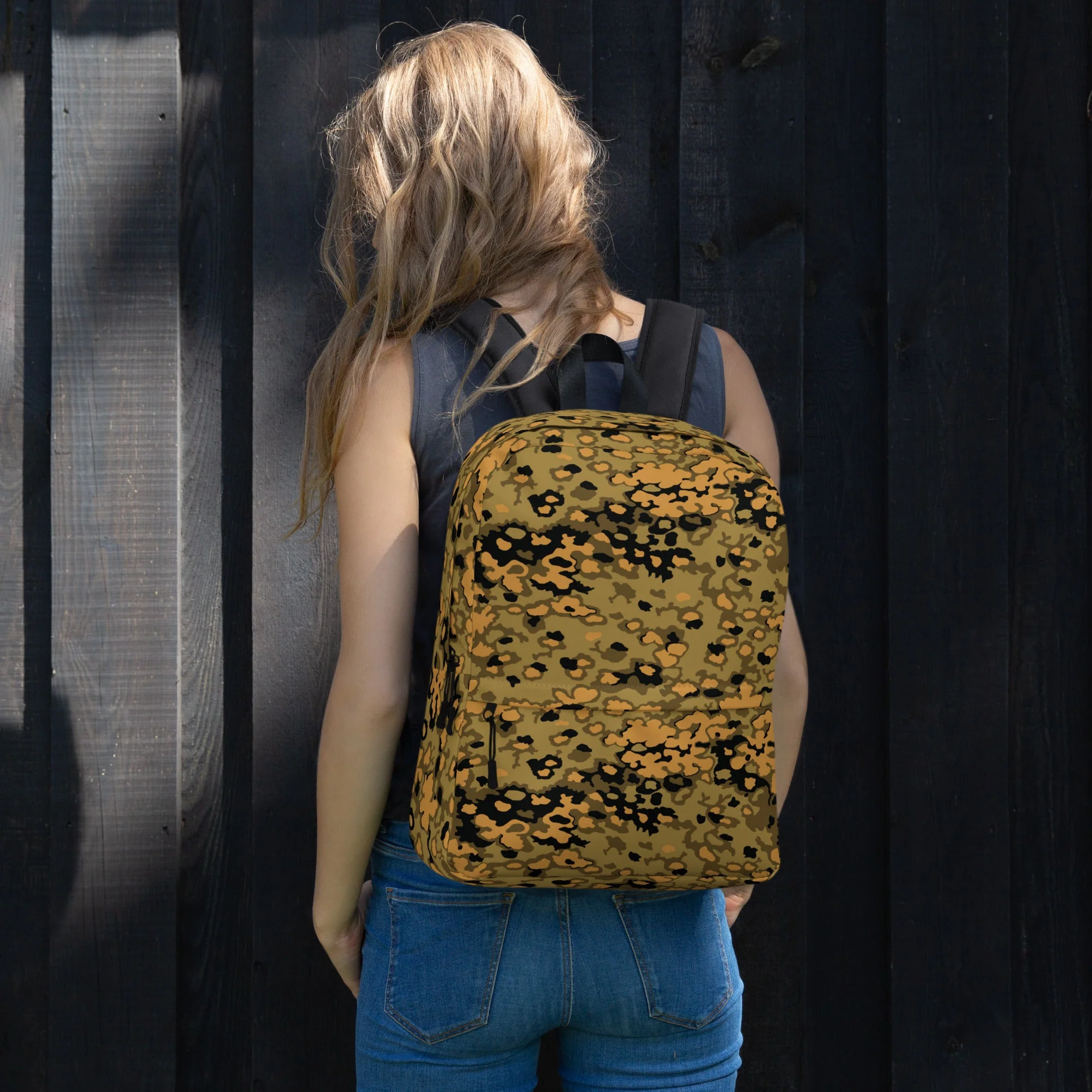 German Oak Leaf Eichenlaubmuster Autumn CAMO Backpack - Image 5
