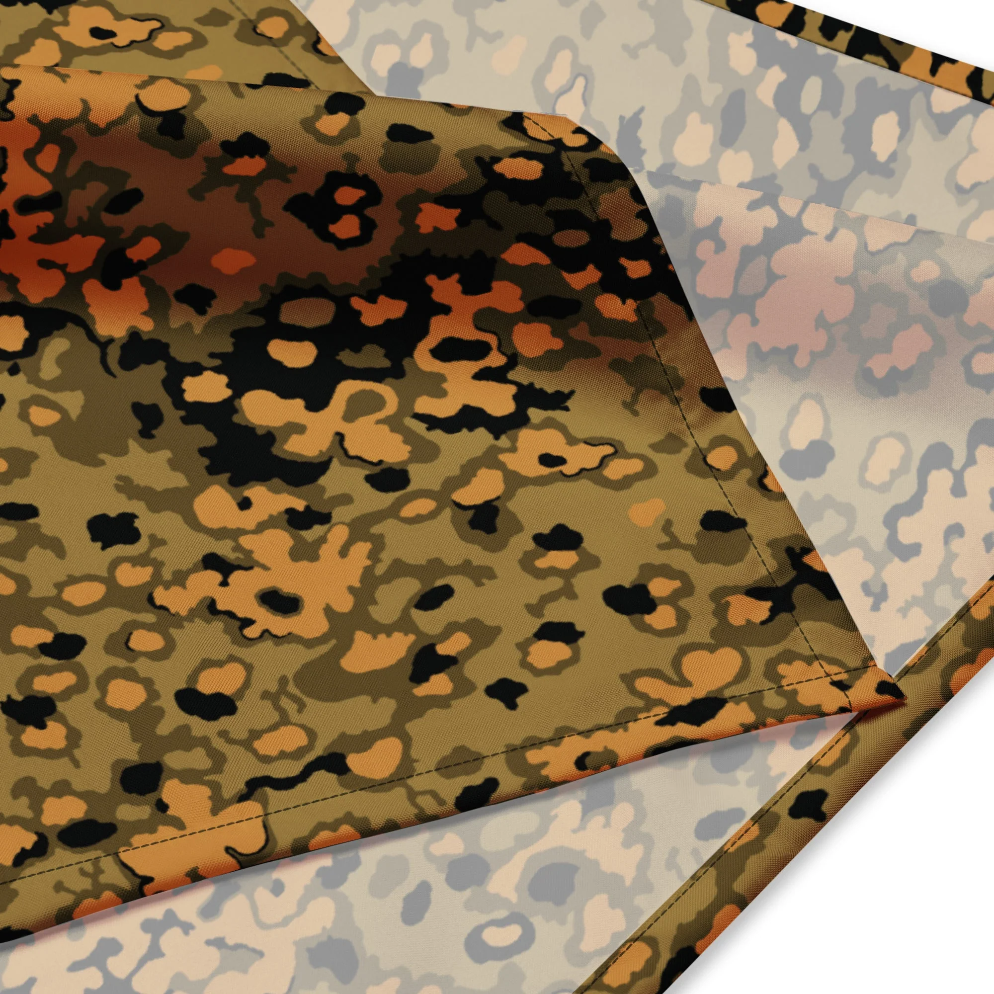 German Oak Leaf Eichenlaubmuster Autumn CAMO Bandana - Image 4