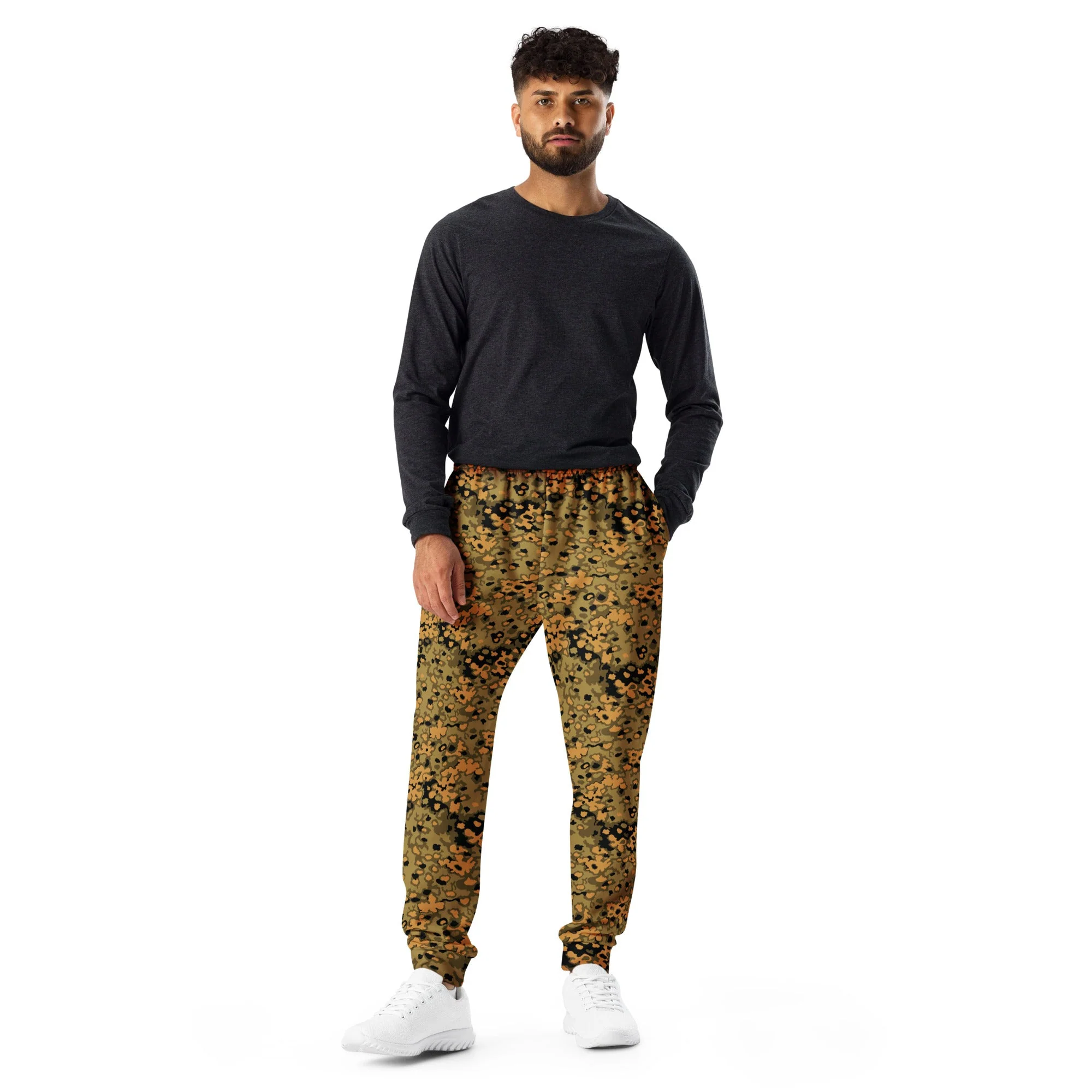 German Oak Leaf Eichenlaubmuster Autumn CAMO Mens Joggers - Image 3