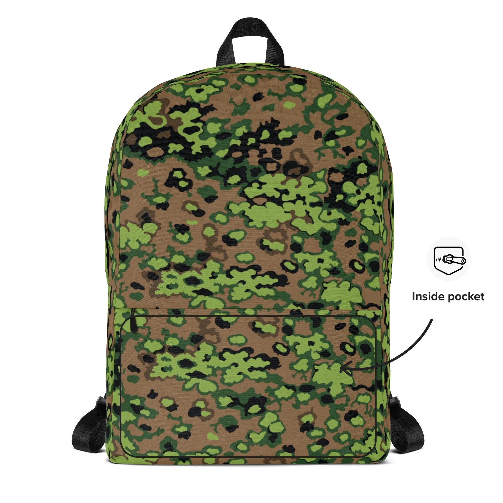 German Oak Leaf Eichenlaubmuster Spring CAMO Backpack - Image 6