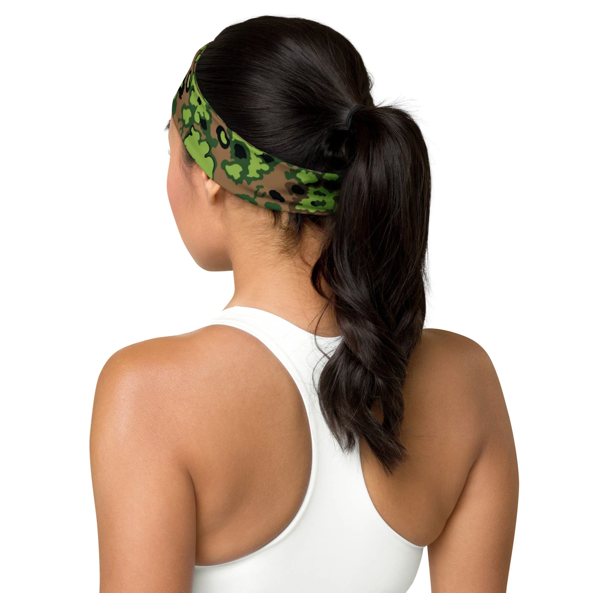 German Oak Leaf Eichenlaubmuster Spring CAMO Headband - Image 5