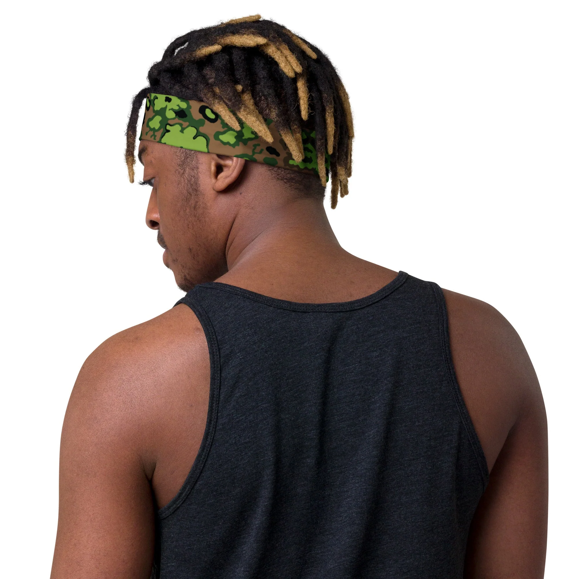 German Oak Leaf Eichenlaubmuster Spring CAMO Headband - Image 9